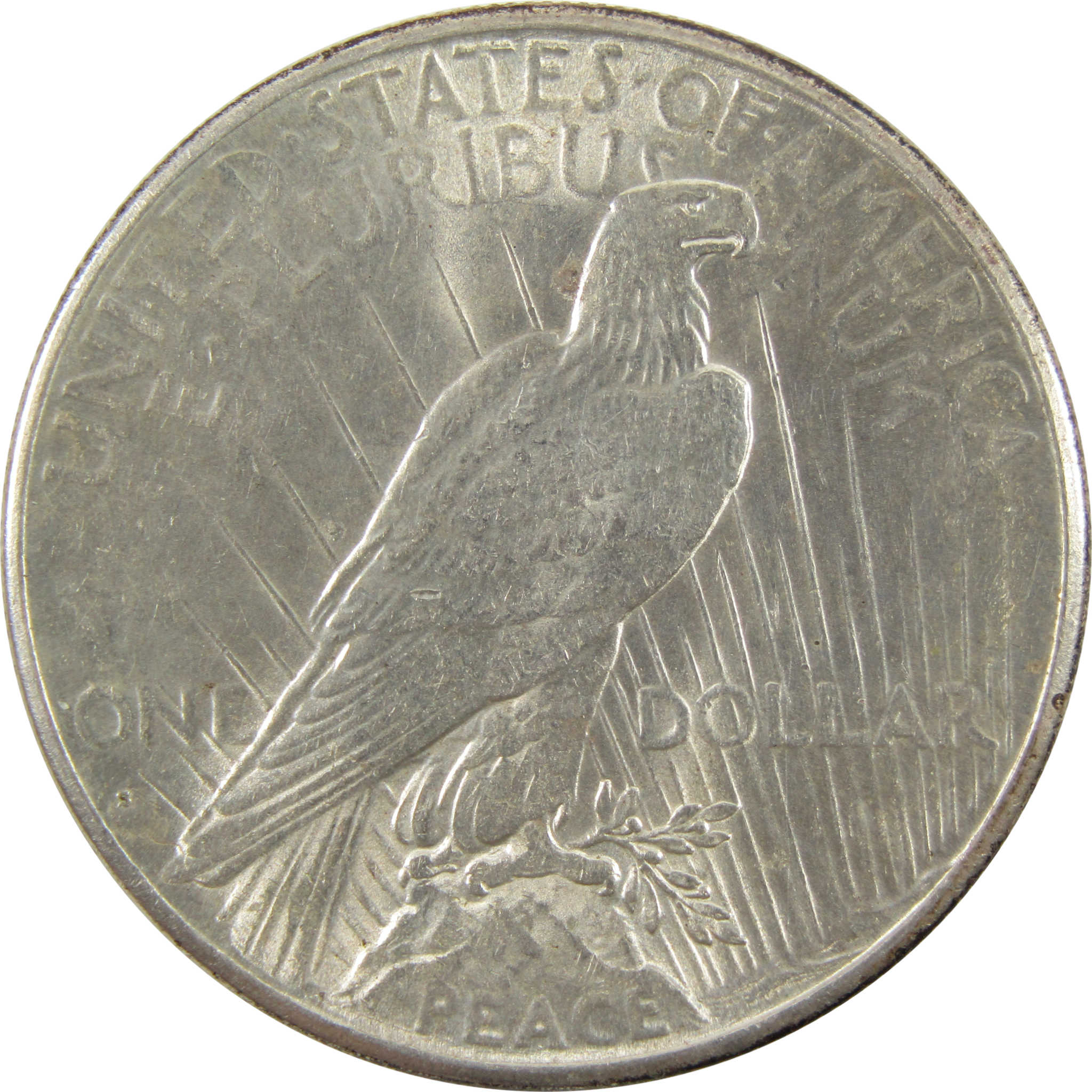 1926 S Peace Dollar Borderline Uncirculated 90% Silver $1 SKU:I10726