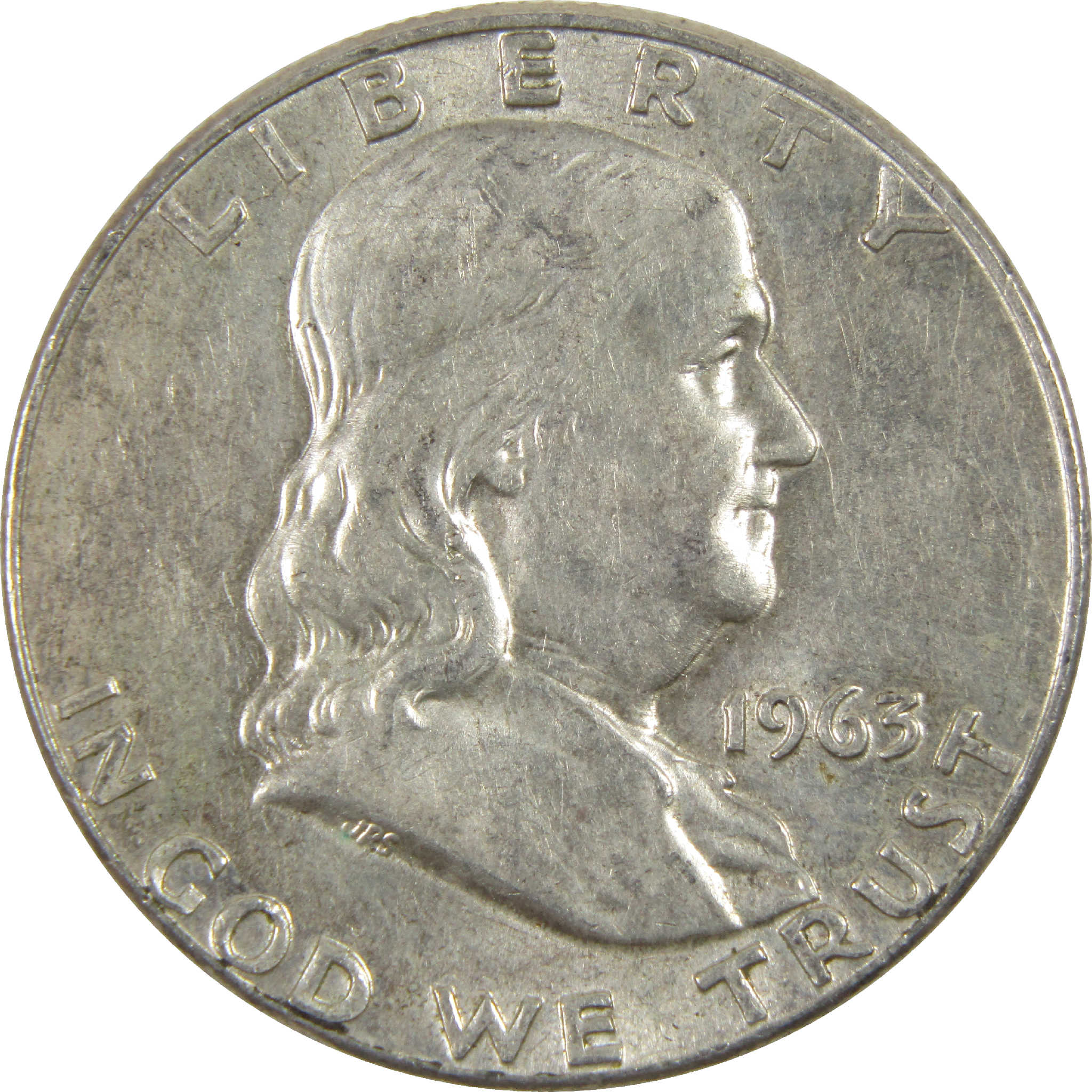 1963 D Franklin Half Dollar G Good Silver 50c Coin