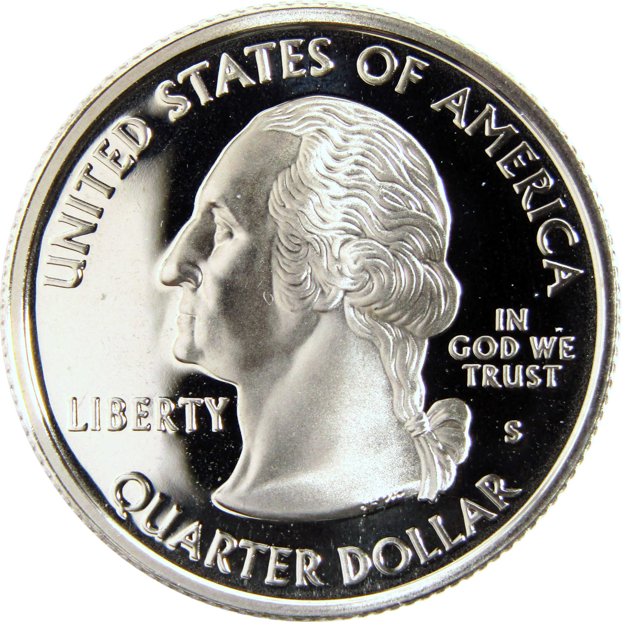 2007 S Washington State Quarter Clad 25c Proof Coin