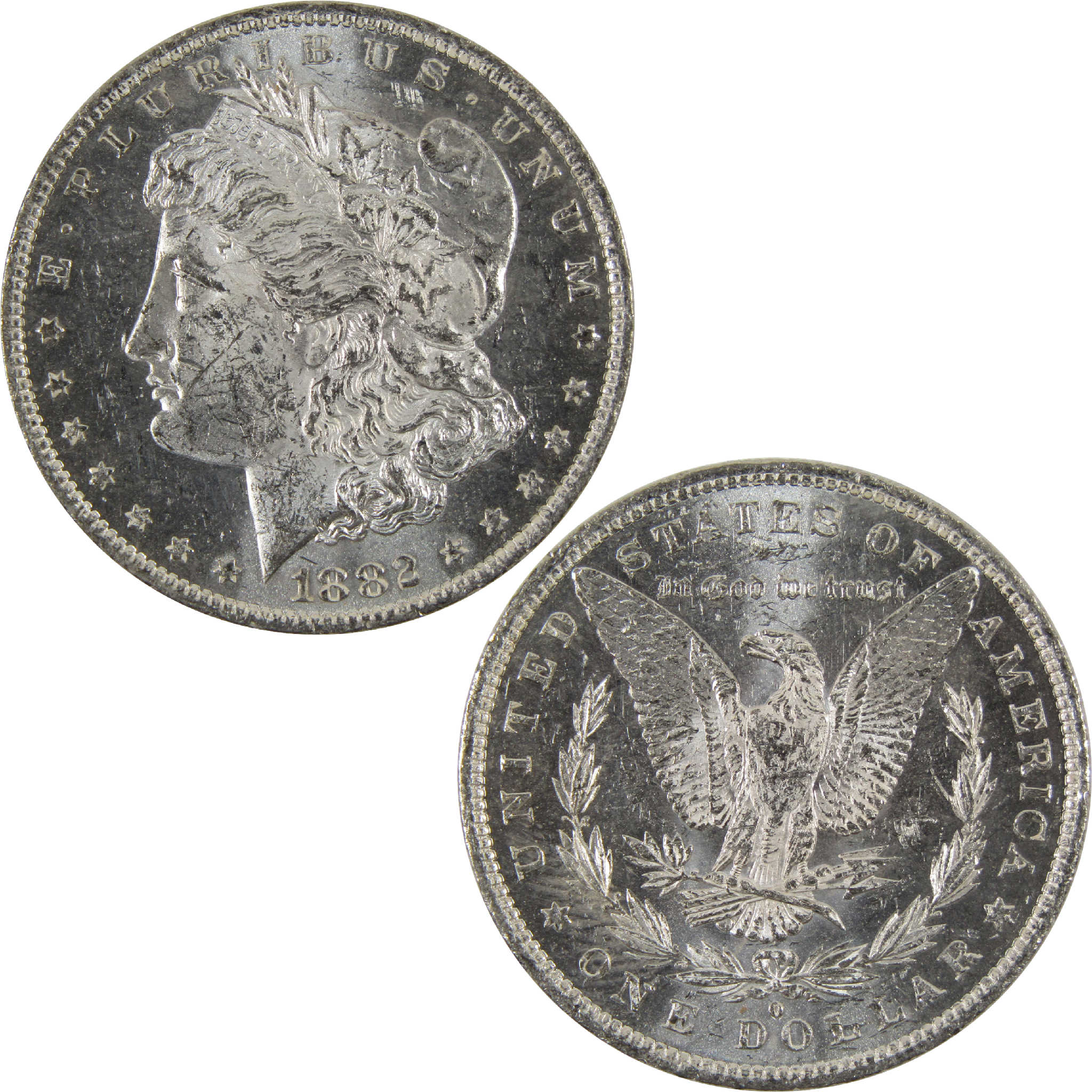 1882 O Morgan Dollar BU Uncirculated 90% Silver $1 Coin SKU:I8924 - Morgan coin - Morgan silver dollar - Morgan silver dollar for sale - Profile Coins &amp; Collectibles