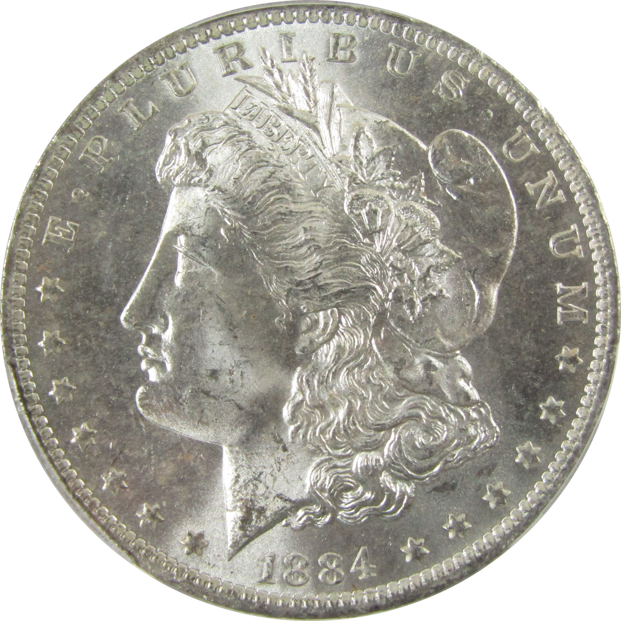 1884 O Morgan Silver Dollar MS 63 PCGS Uncirculated $1 Coin SKU:I28345