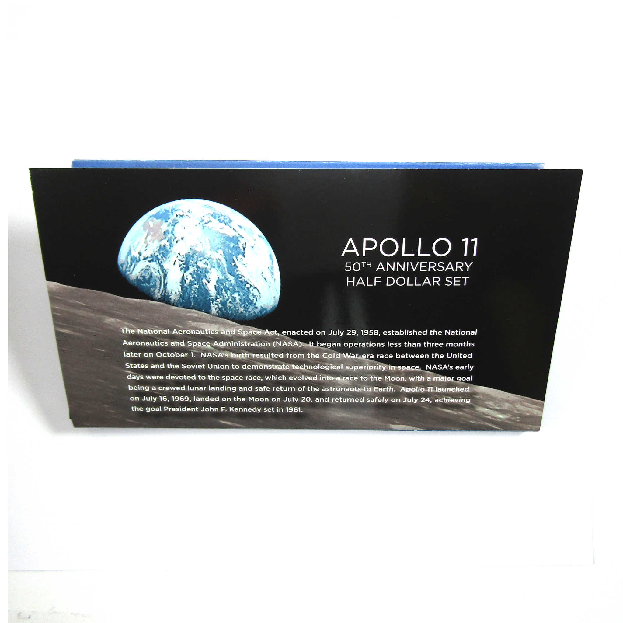 2019 Apollo 11 50th Anniversary 2 Pc Half Dollar Set SKU:CPC3863