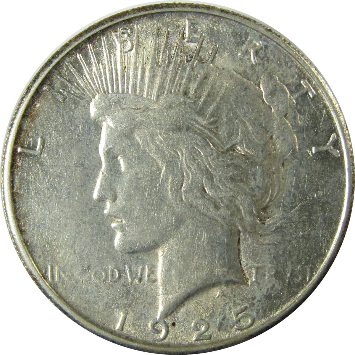 1925 S Peace Silver Dollar XF EF Extremely Fine $1 Coin SKU:I28102