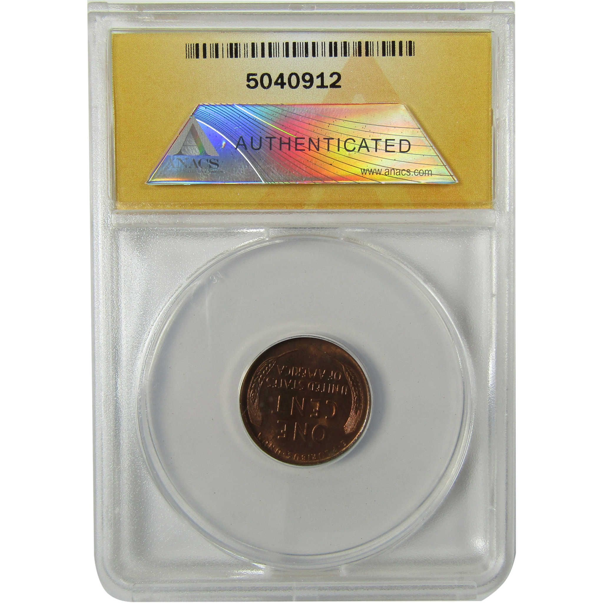 1931 S Lincoln Wheat Cent MS 63 RB ANACS Penny 1c Coin SKU:I28429