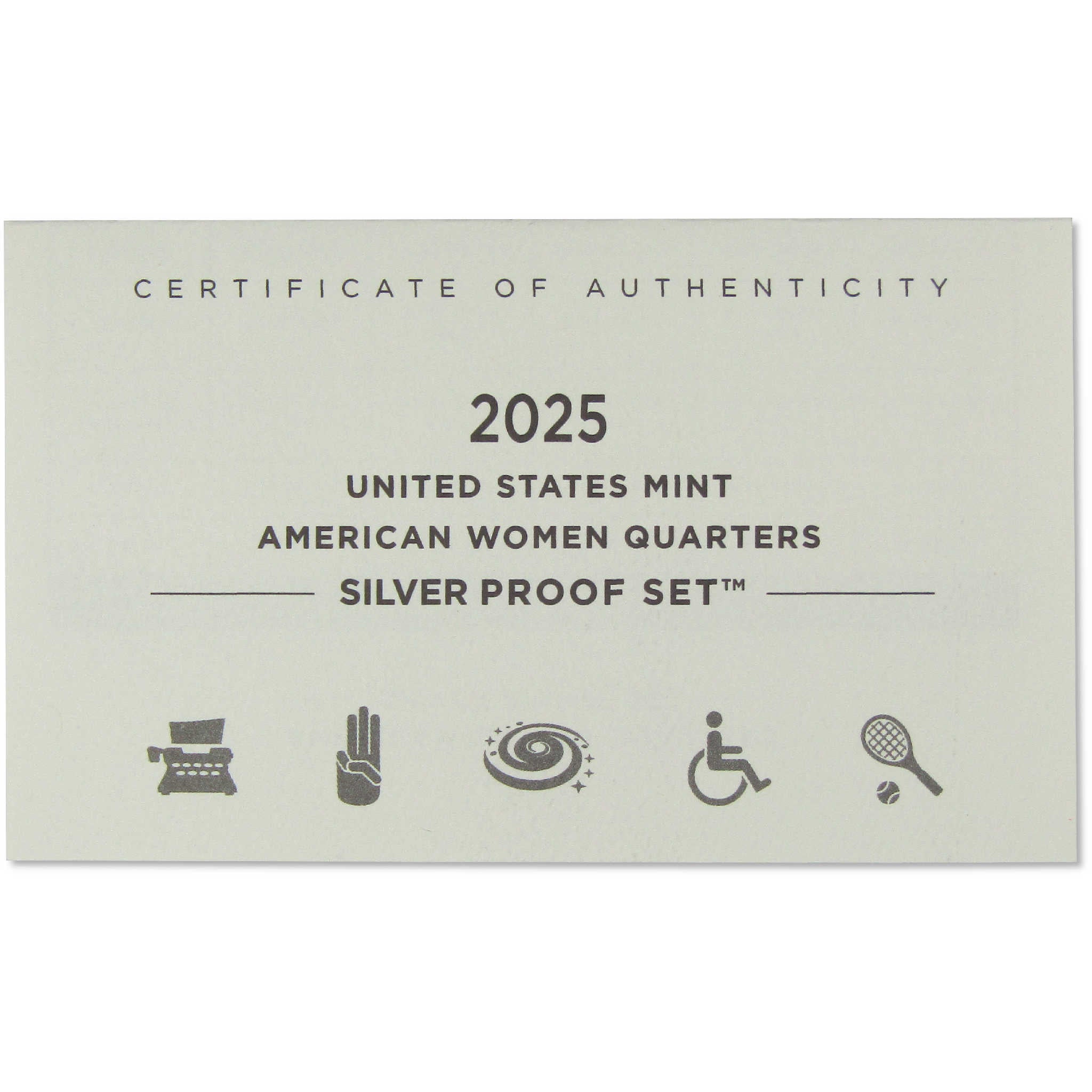 2025 American Women Quarter Silver Proof Set U.S. Mint OGP COA