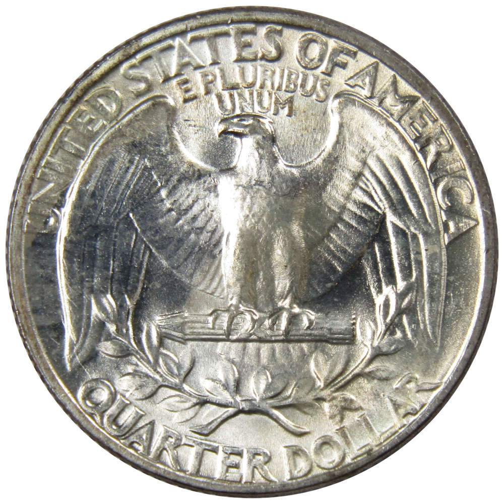 1943 Washington Quarter BU Uncirculated Mint State 90% Silver 25c US Coin