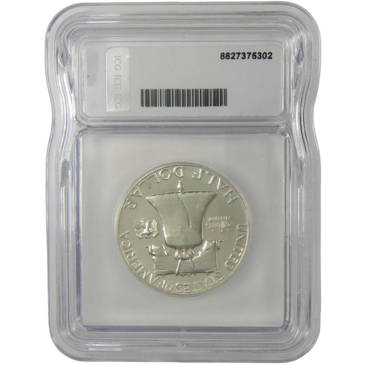 1956 Type 2 Franklin Silver Half Dollar PR 66 ICG 50c Coin SKU:I29159