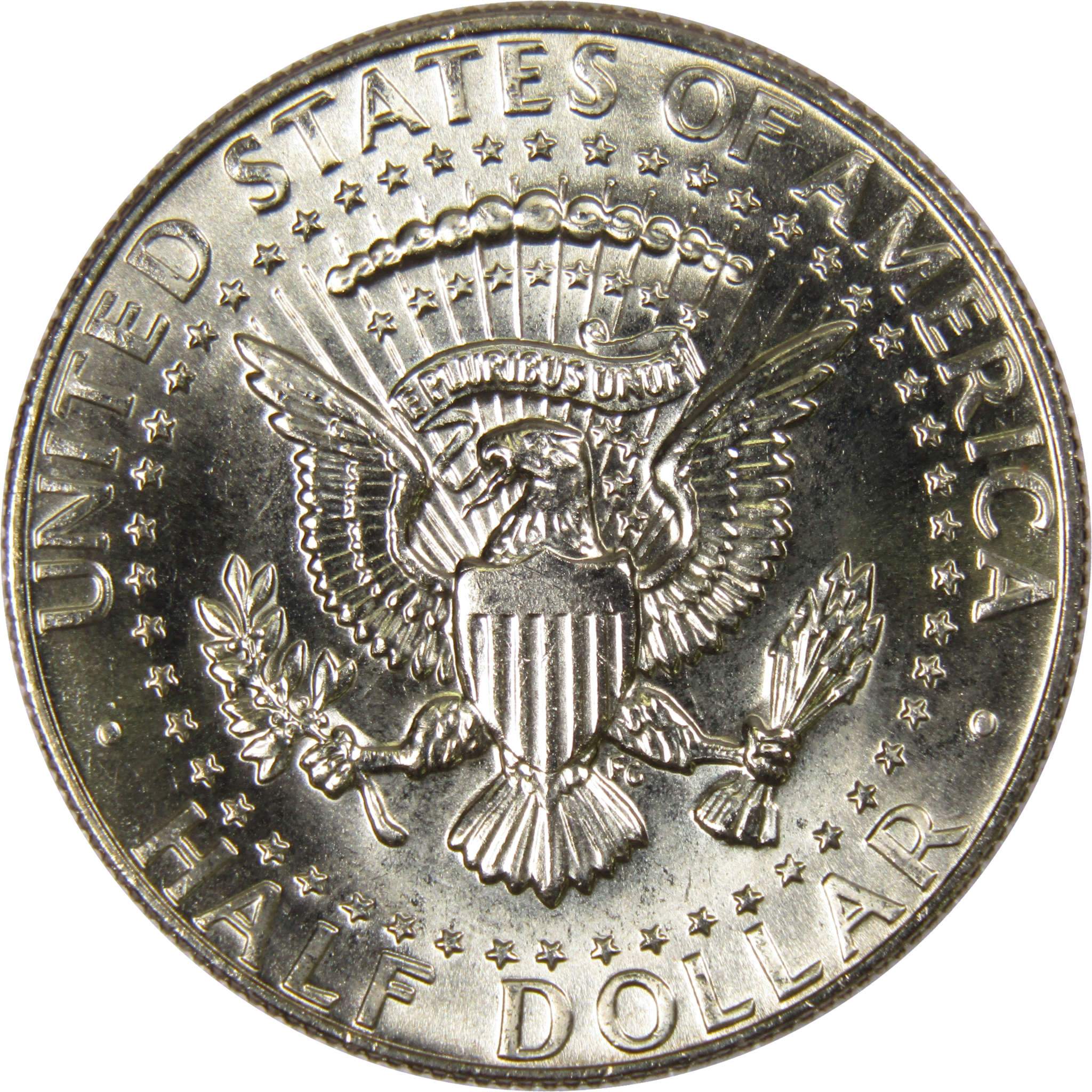 1985 D Kennedy Half Dollar Clad Uncirculated Mint State 50c Coin
