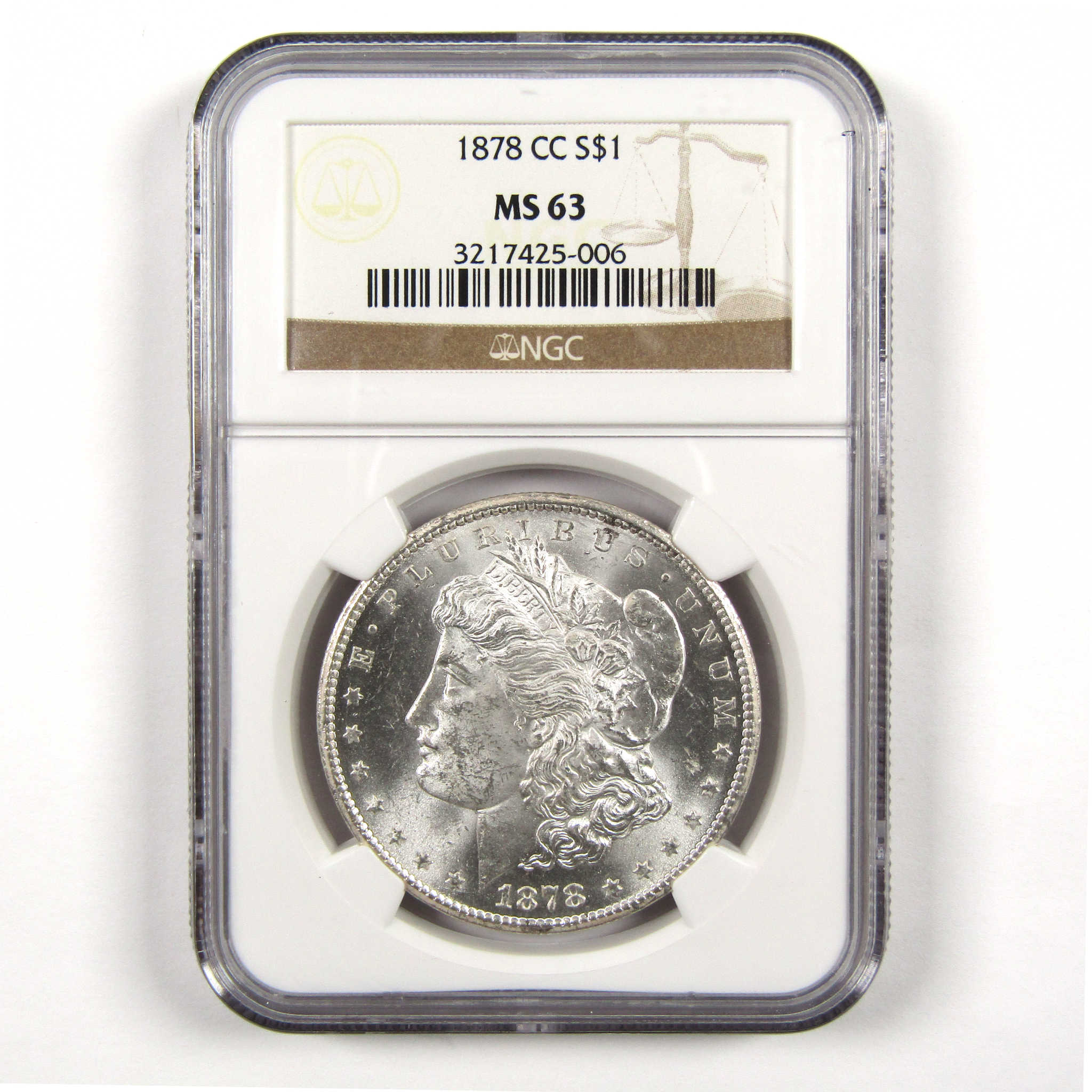 1878 CC Morgan Dollar MS 63 NGC Silver $1 Uncirculated Coin SKU:I11714 - Morgan coin - Morgan silver dollar - Morgan silver dollar for sale - Profile Coins &amp; Collectibles