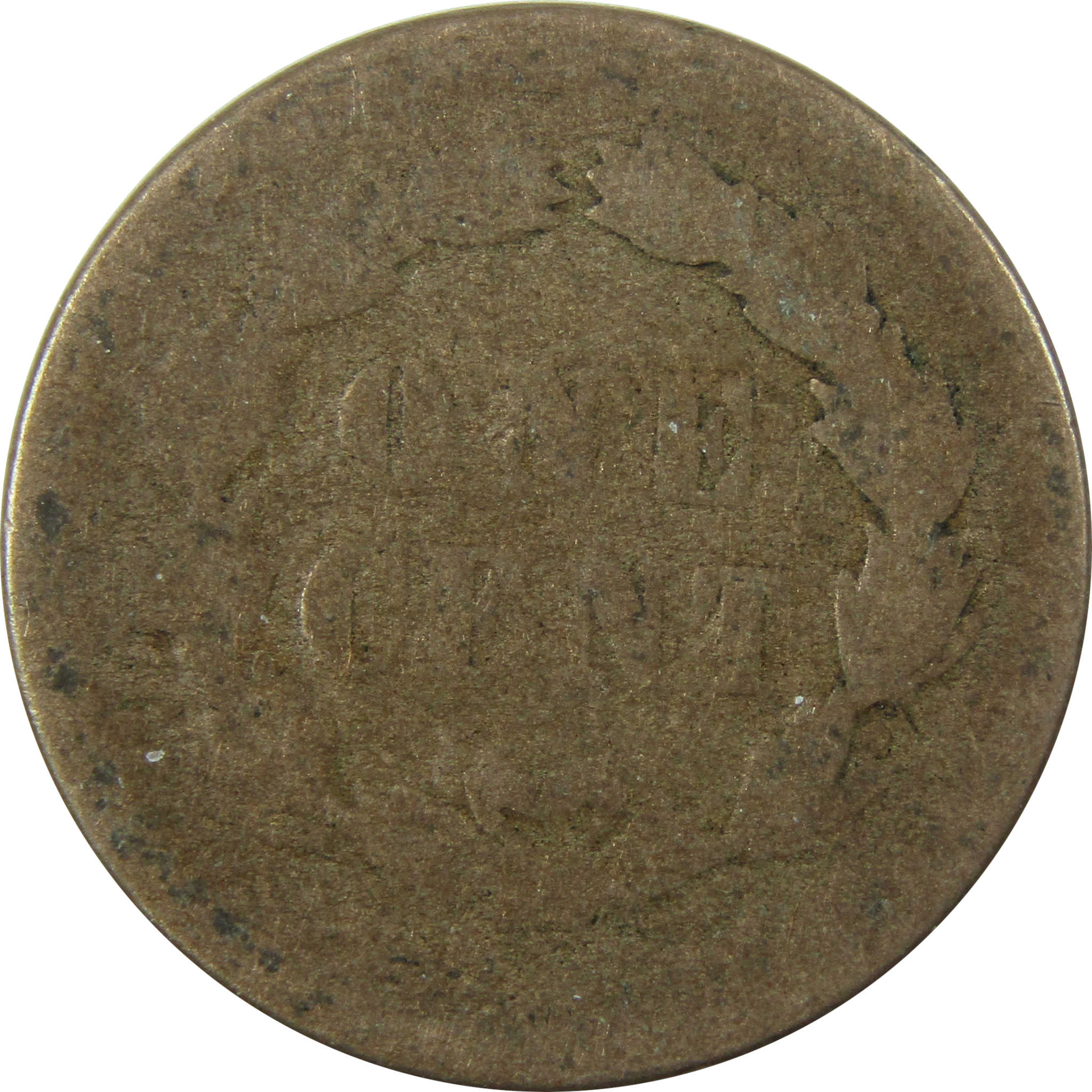 1859 Indian Head Cent AG About Good Penny 1c Coin SKU:CP1287