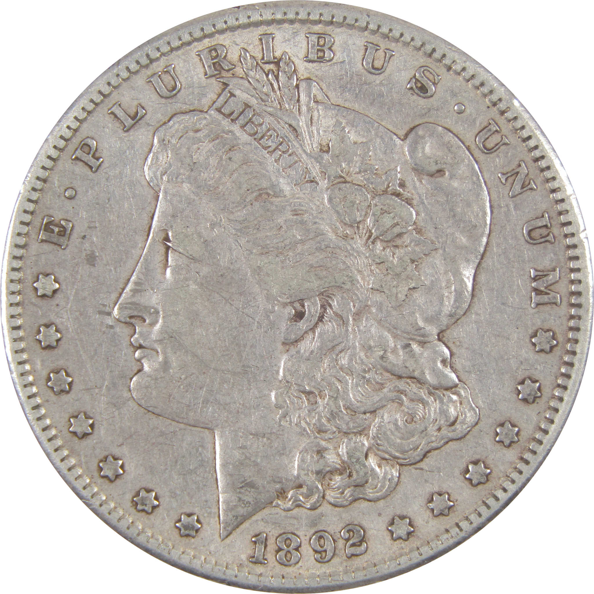 1892 S Morgan Dollar XF EF Extremely Fine Silver $1 Coin SKU:I17667 - Morgan coin - Morgan silver dollar - Morgan silver dollar for sale - Profile Coins &amp; Collectibles