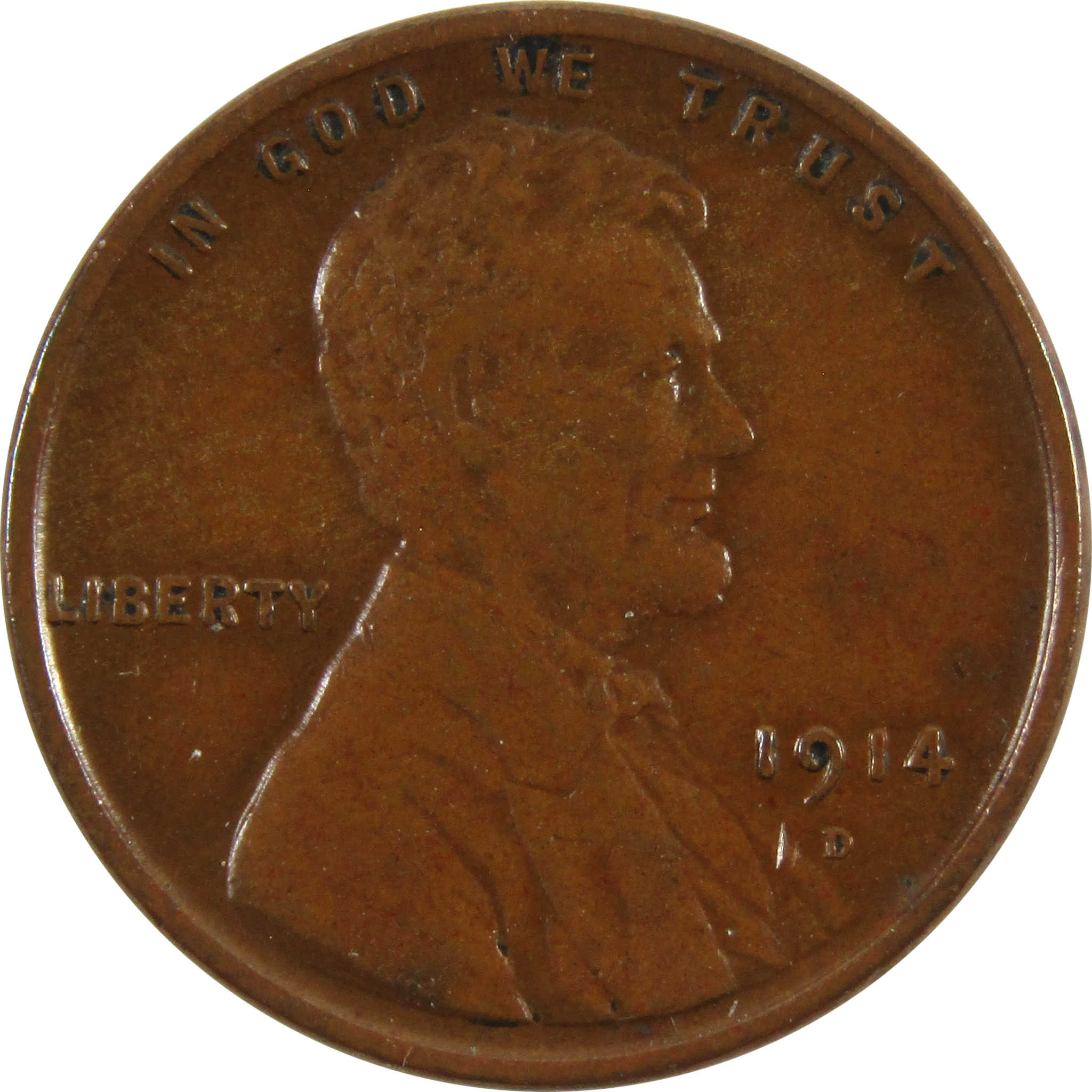 1914-S Lincoln Wheat popular Cent EF/BN