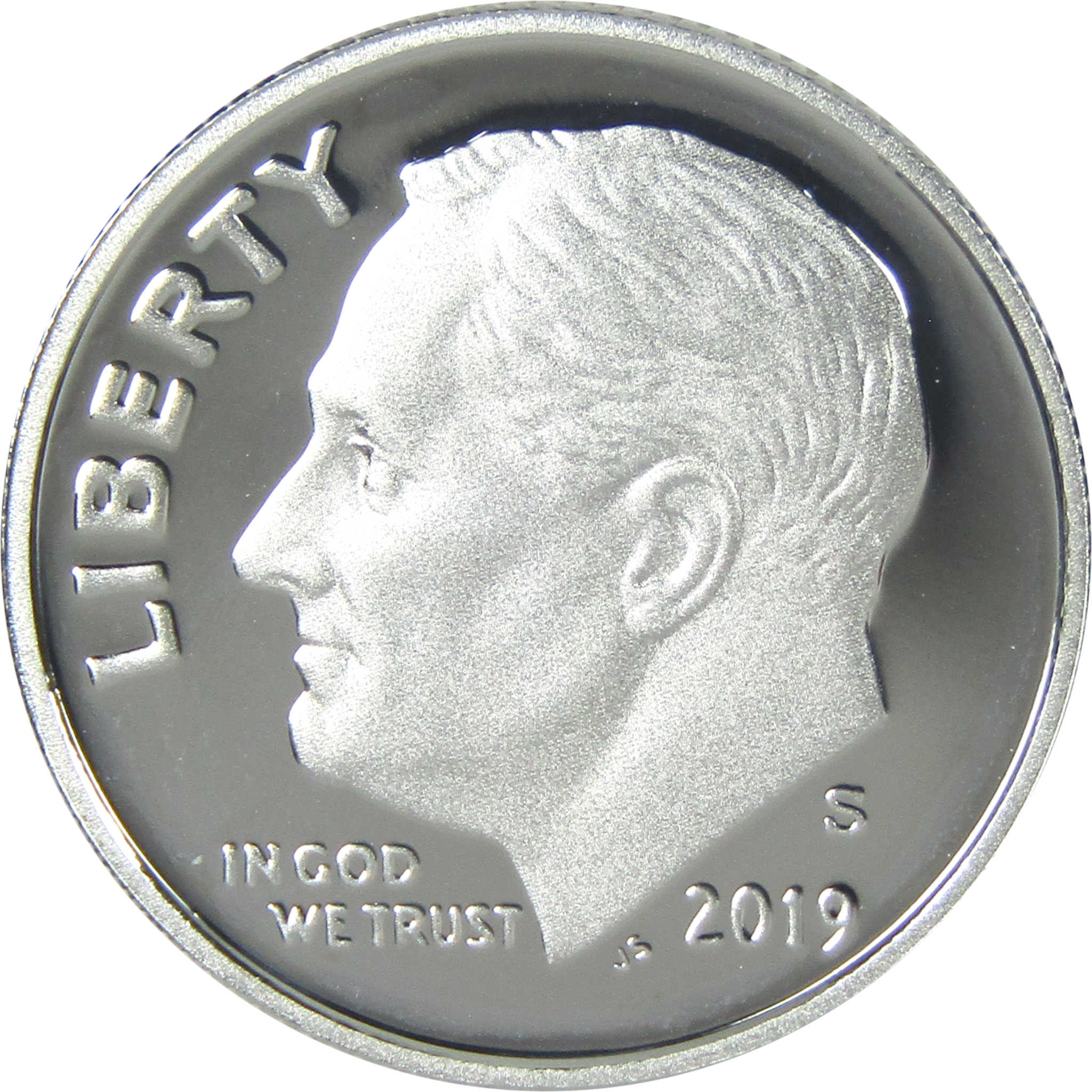 2019 S Roosevelt Dime Choice Proof .999 Silver 10c Coin