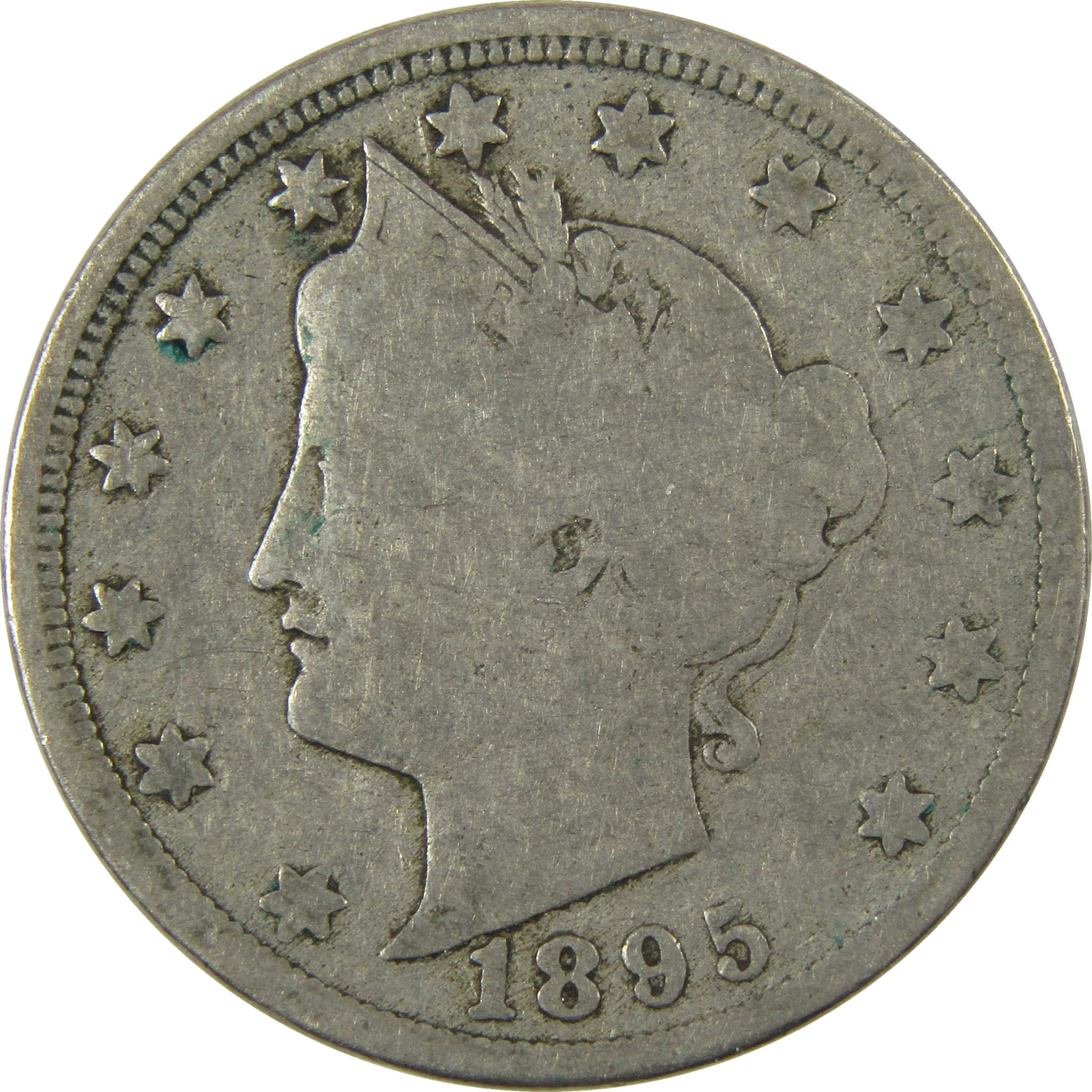 1895 Liberty Head V Nickel G Good 5c Coin SKU:I27208