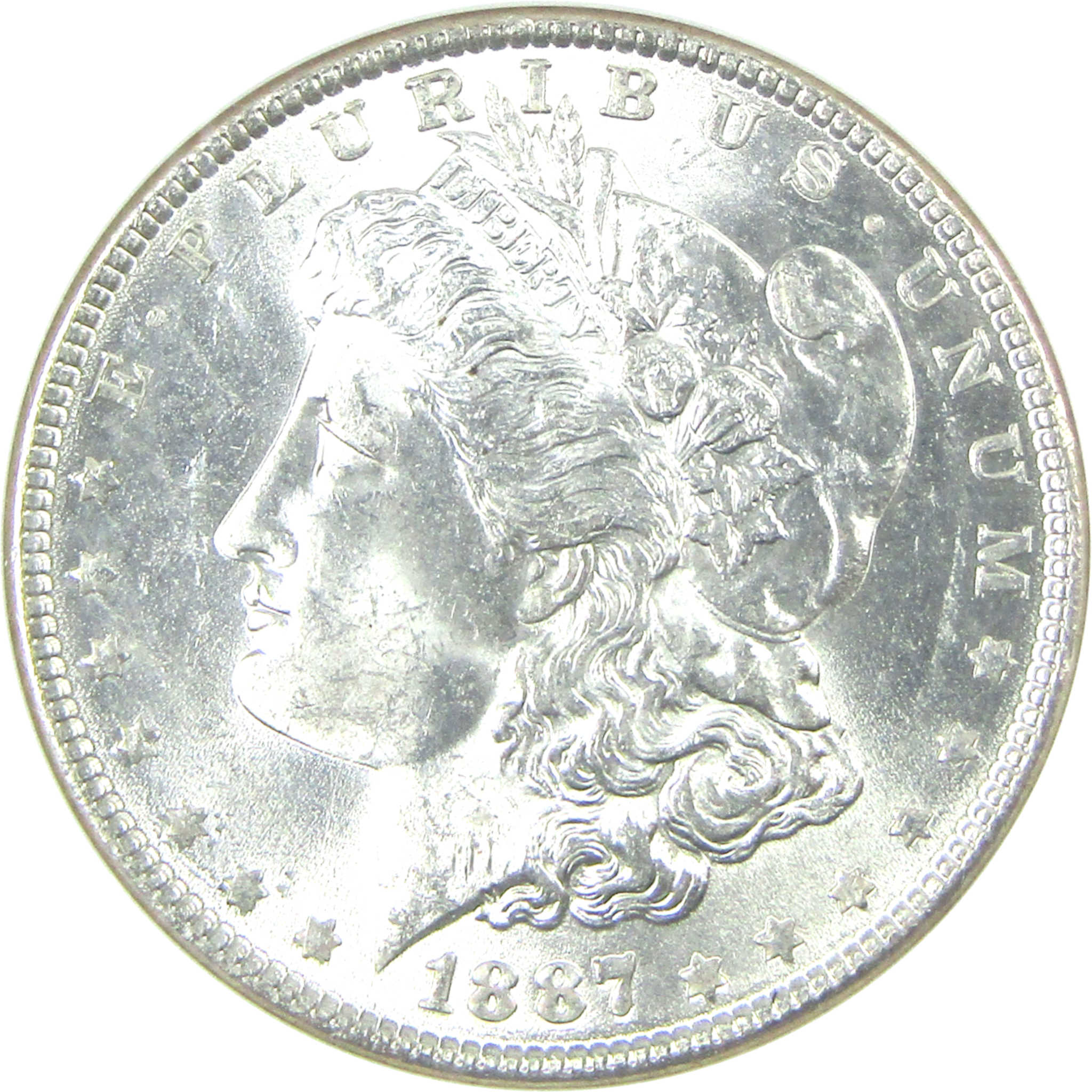 1887 Morgan Dollar MS 63 NGC Silver $1 Uncirculated Coin SKU:I15888 - Morgan coin - Morgan silver dollar - Morgan silver dollar for sale - Profile Coins &amp; Collectibles