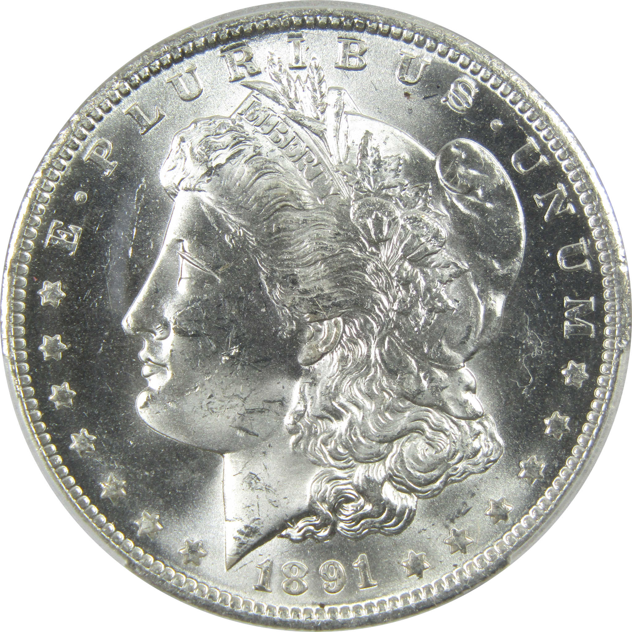 1891 O Morgan Dollar MS 64 PCGS Silver $1 Uncirculated Coin SKU:I14855 - Morgan coin - Morgan silver dollar - Morgan silver dollar for sale - Profile Coins &amp; Collectibles