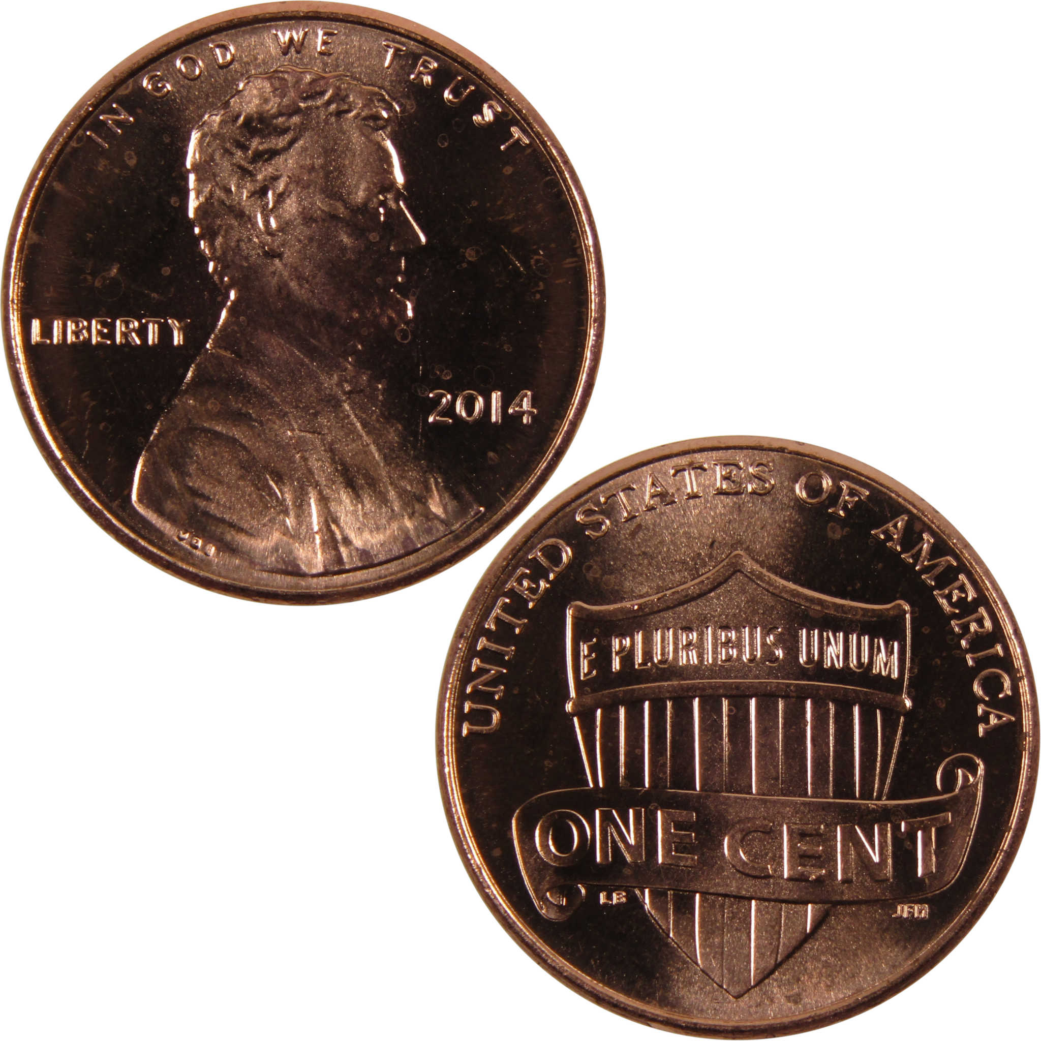 2014 Lincoln Shield Cent BU Uncirculated Penny 1c Coin