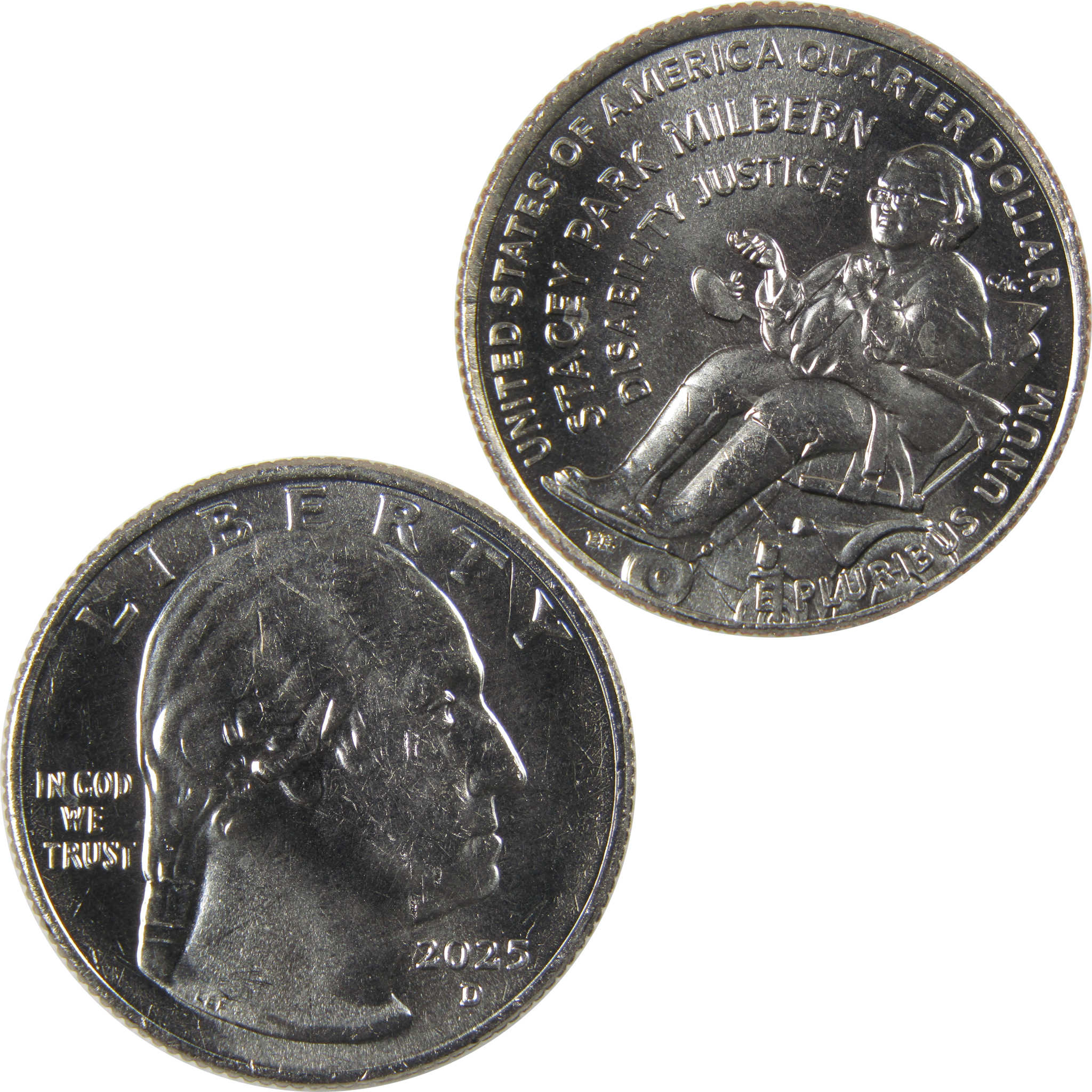 2025 D Stacey Park Milbern American Women Quarter Uncirculated Clad