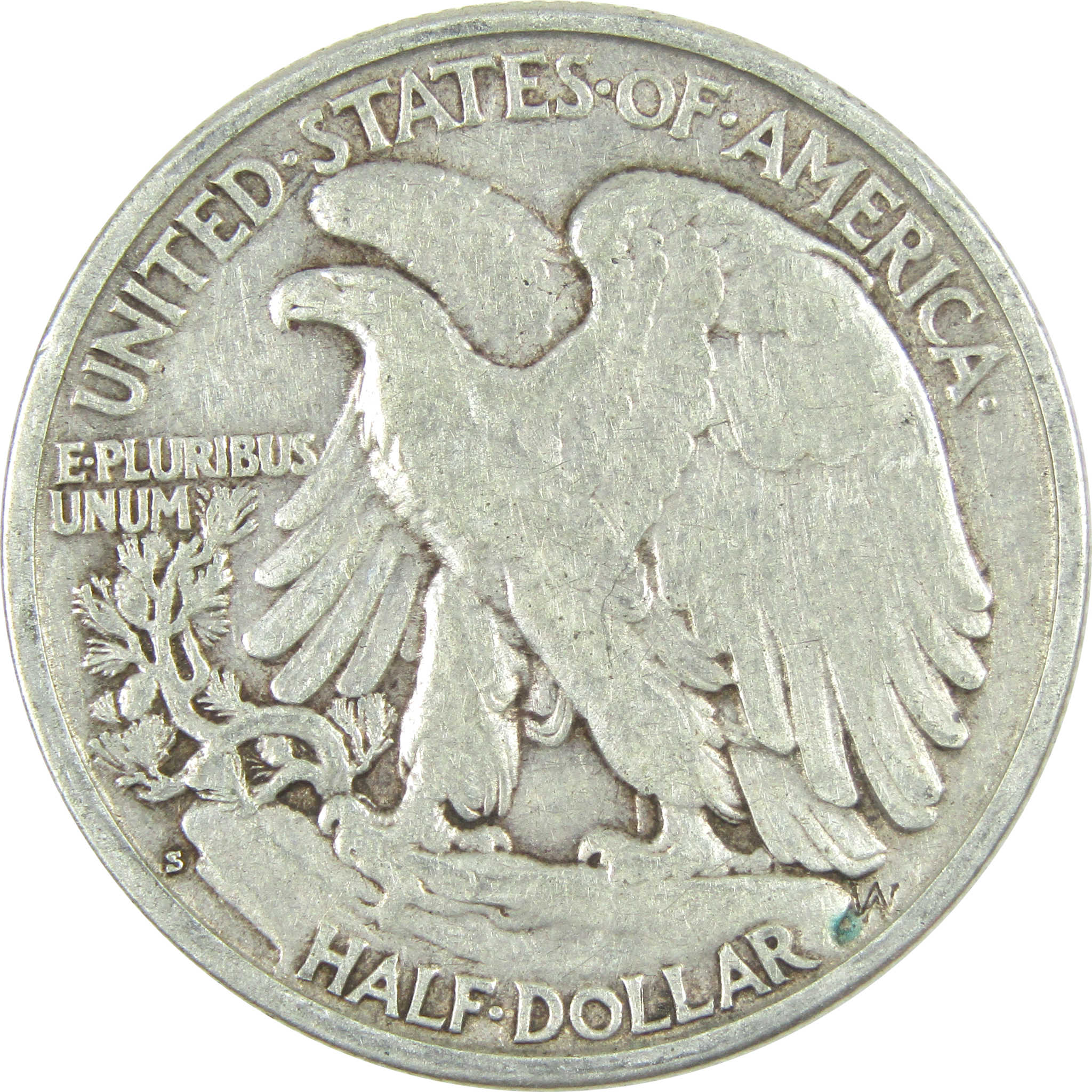 1927 S Liberty Walking Half Dollar VG Very Good Silver 50c SKU:I15085