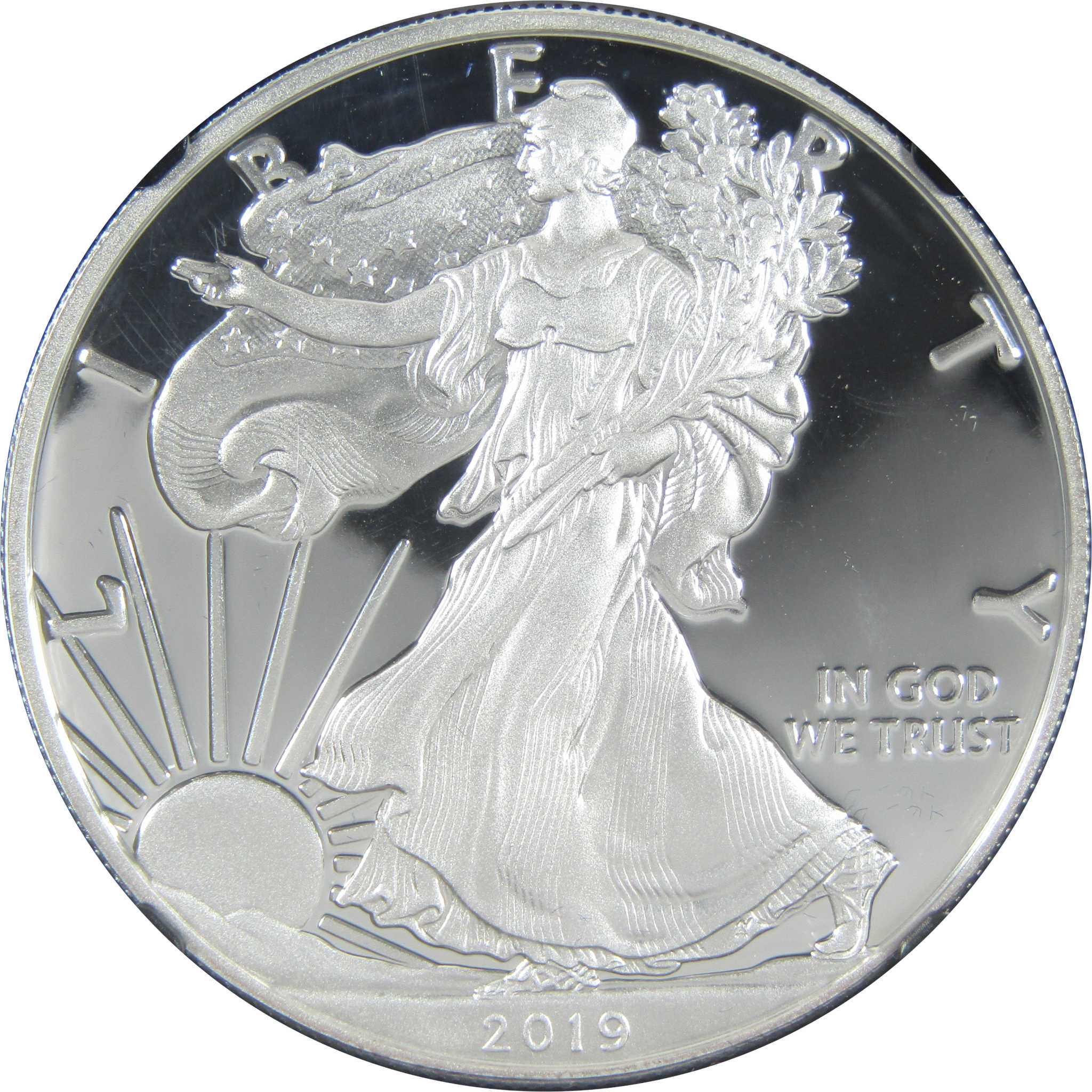 2019 S American Silver Eagle PF 70 UCAM NGC Early Releases SKU:CPC6868