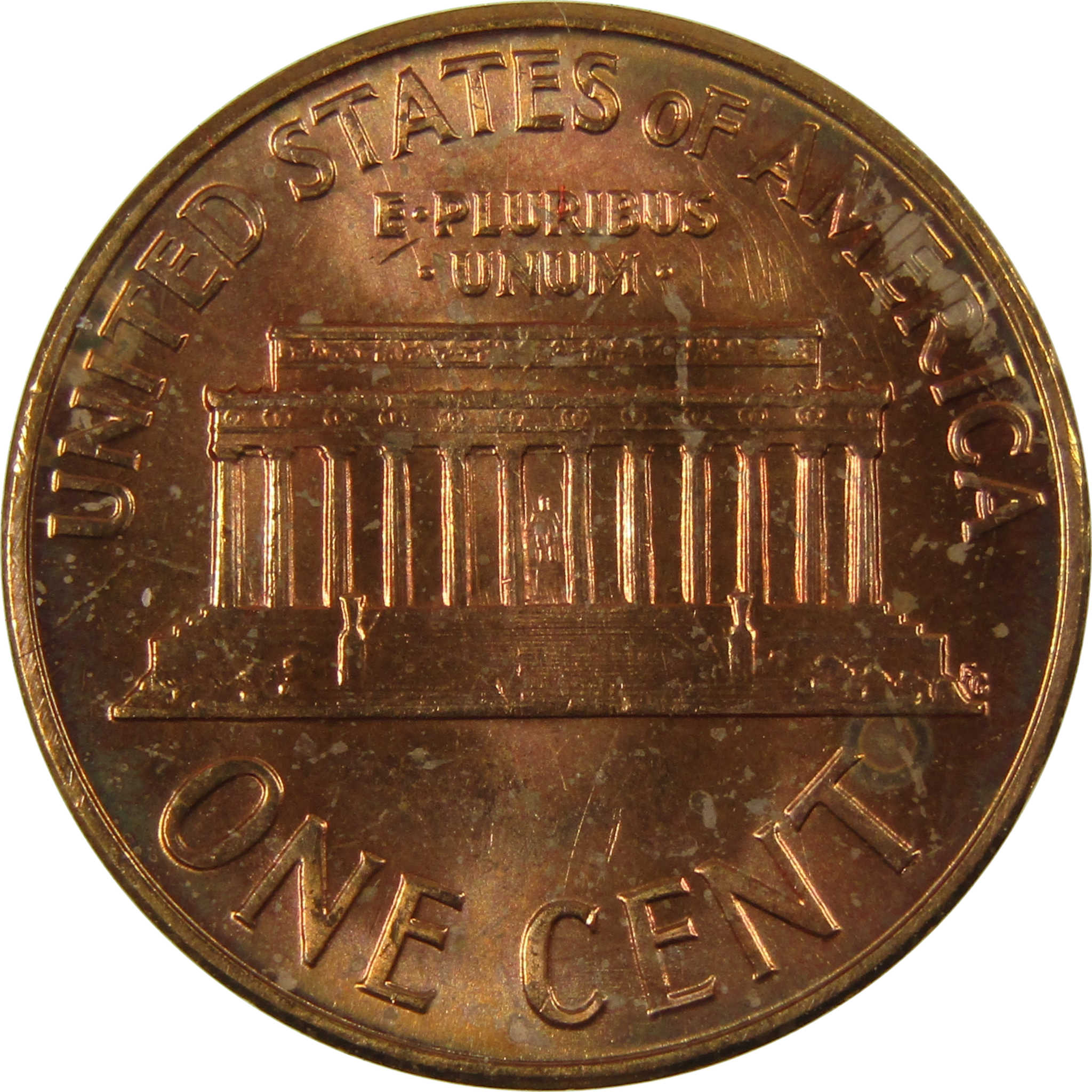1960 Small Date Lincoln Memorial 1c Uncirculated Mint State SKU:I26595