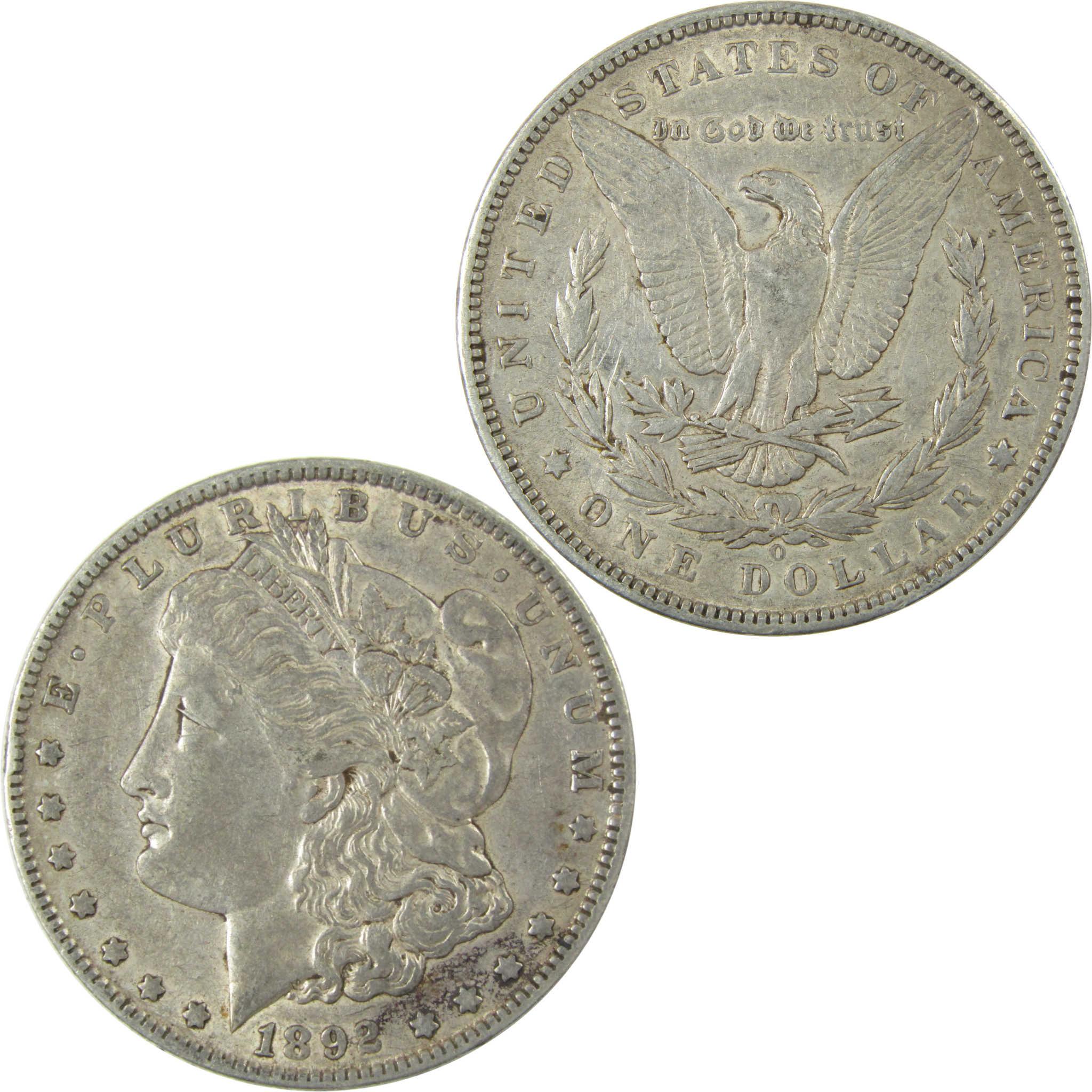1892 O Morgan Silver Dollar XF EF Extremely Fine $1 Coin SKU:I24733 - Morgan coin - Morgan silver dollar - Morgan silver dollar for sale - Profile Coins &amp; Collectibles