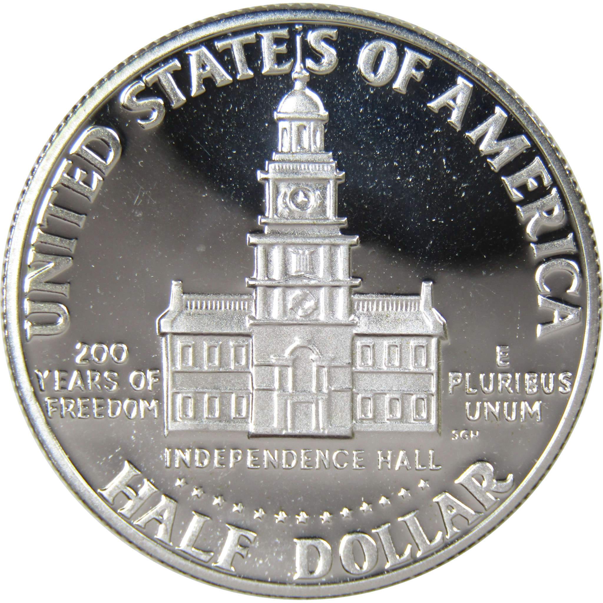 1976 S Kennedy Bicentennial Half Dollar Choice Proof 40% Silver 50c US Coin
