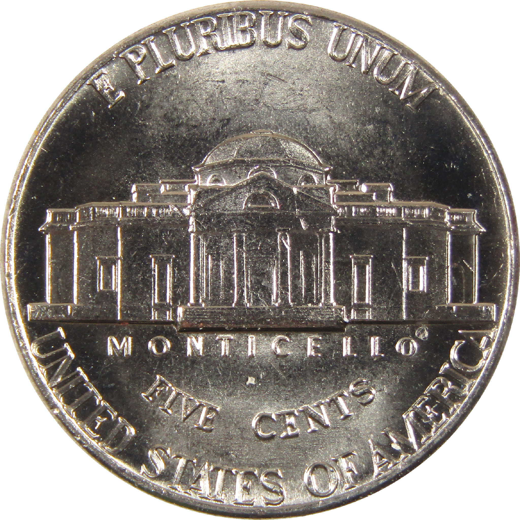 1972 D Jefferson Nickel Uncirculated 5c Coin