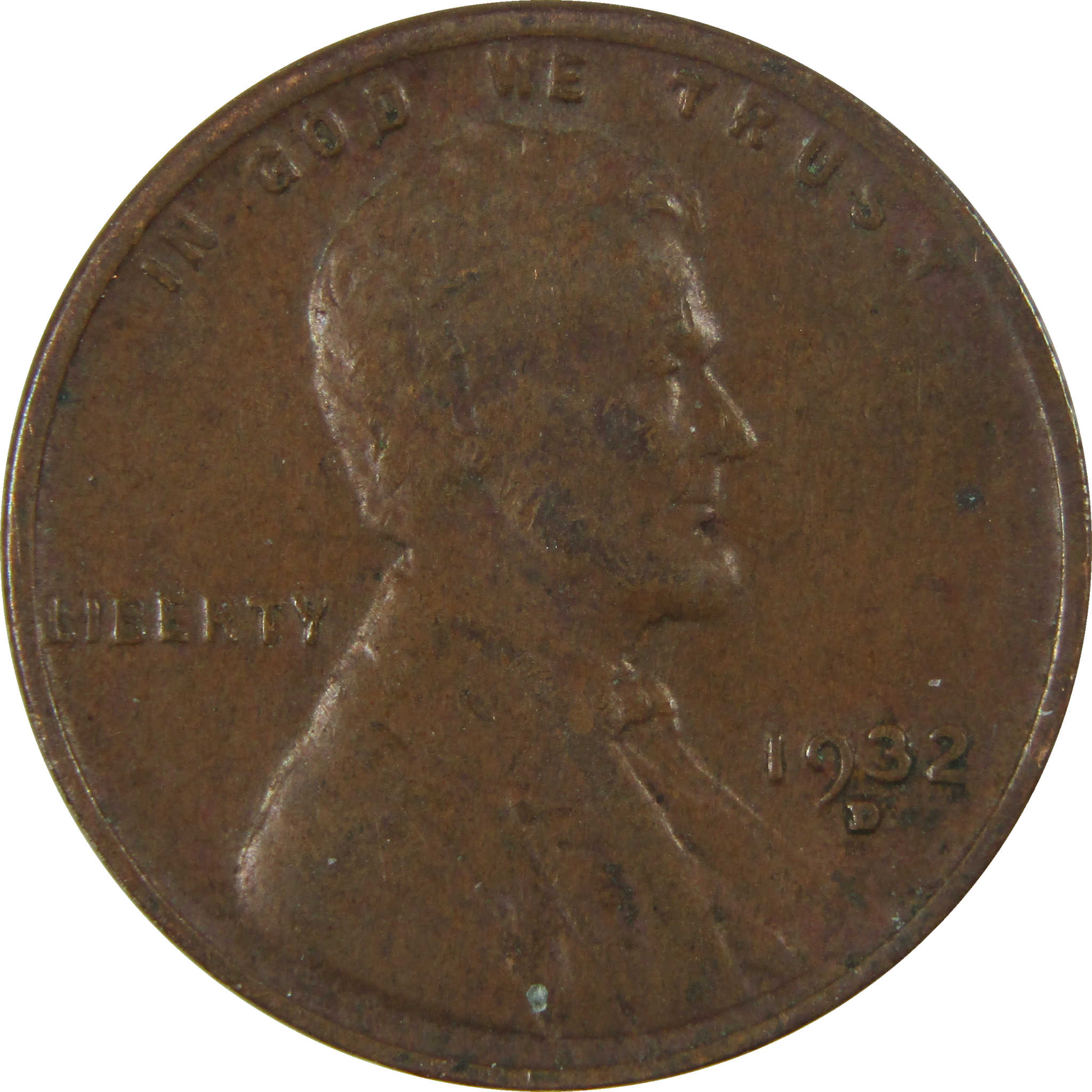 1932 D Lincoln Wheat Cent VF Very Fine Penny 1c Coin SKU:I26808