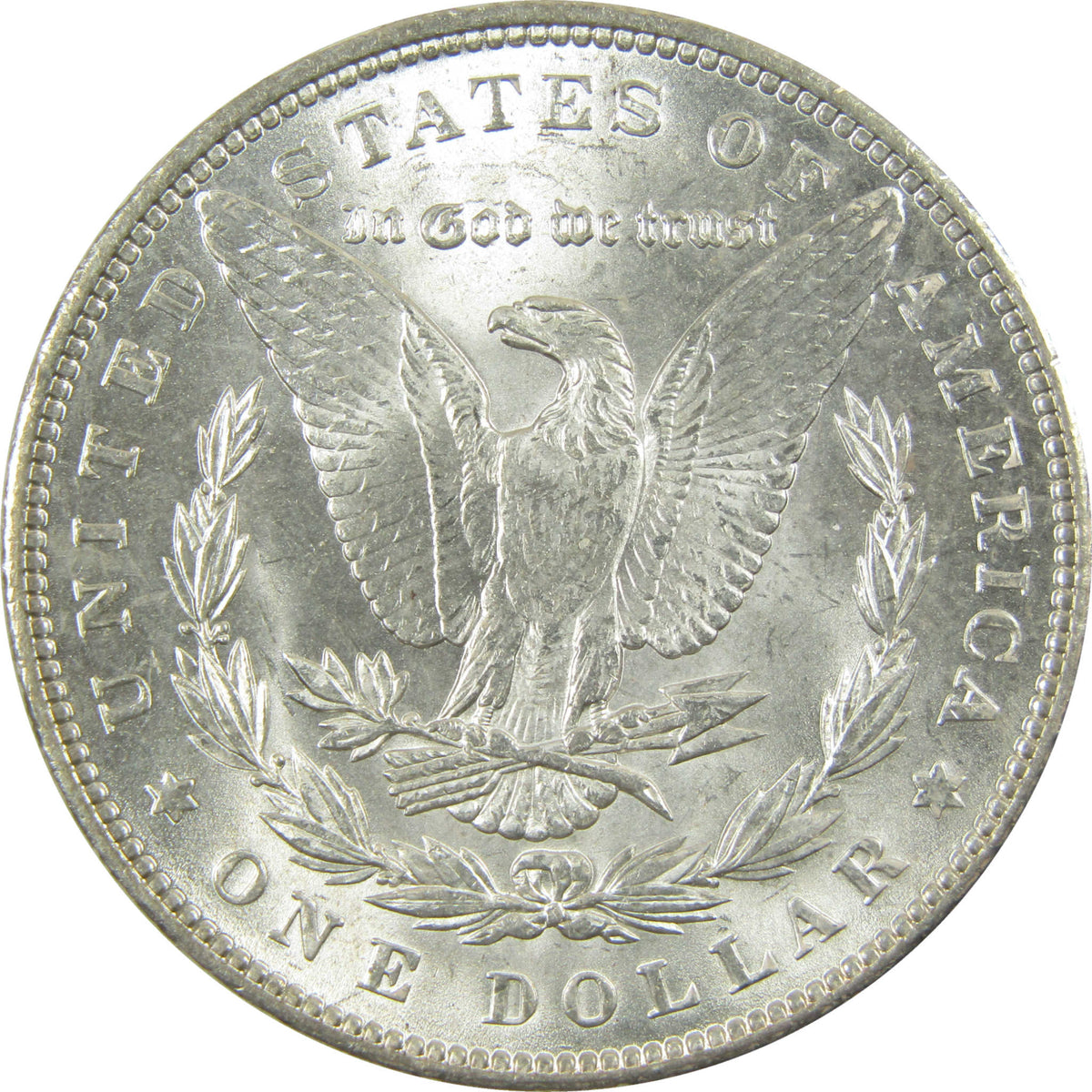 1890 Morgan Silver Dollar Uncirculated Mint State $1 Coin SKU:CP1788