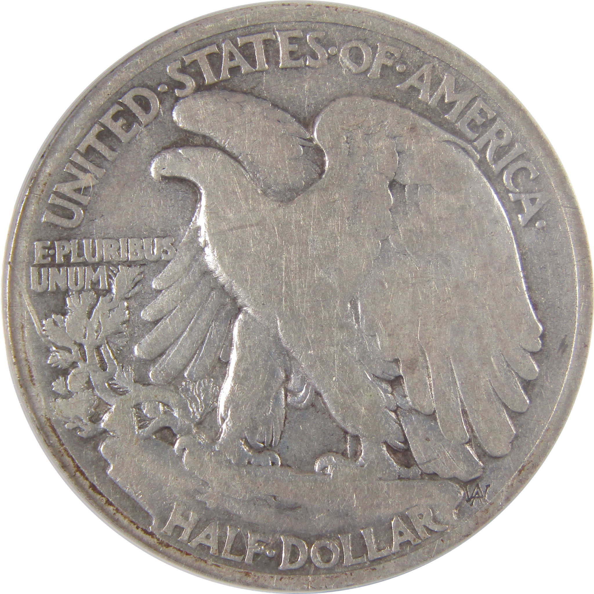 1916 S Liberty Walking Half Dollar VG 8 ANACS Silver 50c SKU:I17439