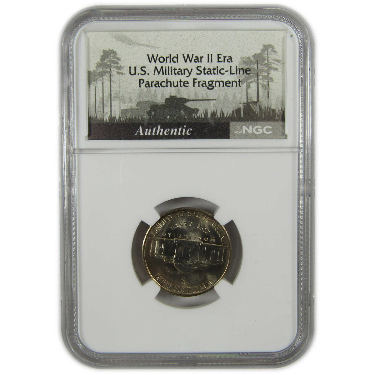 1944 S Jefferson Wartime Silver Nickel MS 67 NGC 5c Coin SKU:I28707