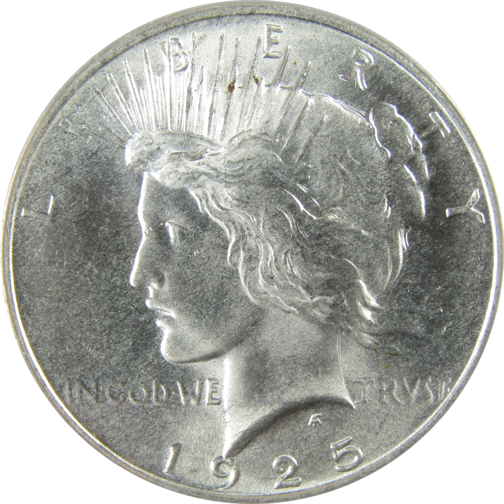 1925 Peace Silver Dollar MS 65 ANACS Uncirculated $1 CoinSKU:I28074