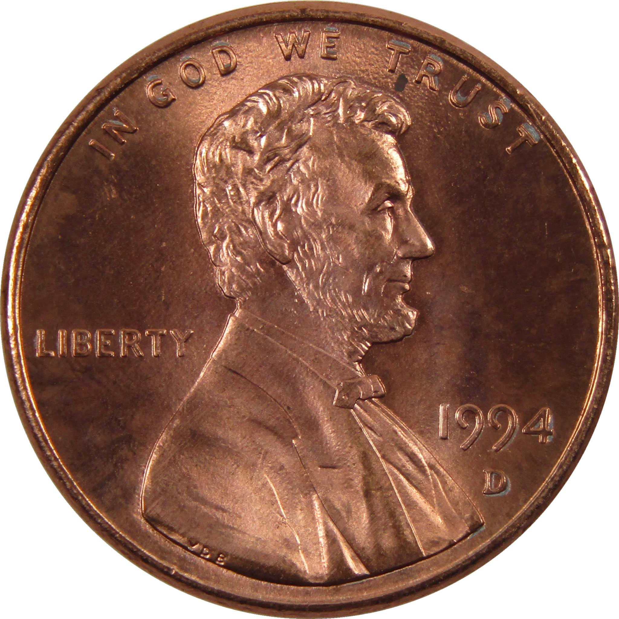 1994 D Lincoln Memorial Cent BU Uncirculated Penny 1c Coin