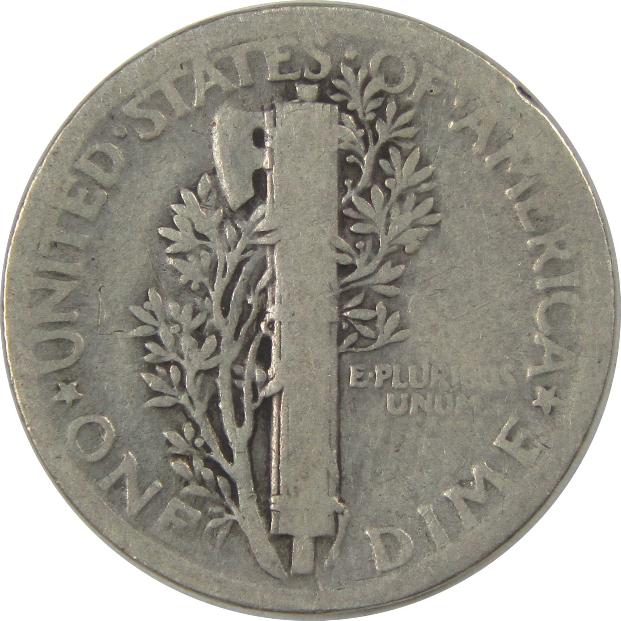 1921 Mercury Dime AG About Good Silver 10c Coin SKU:I22418