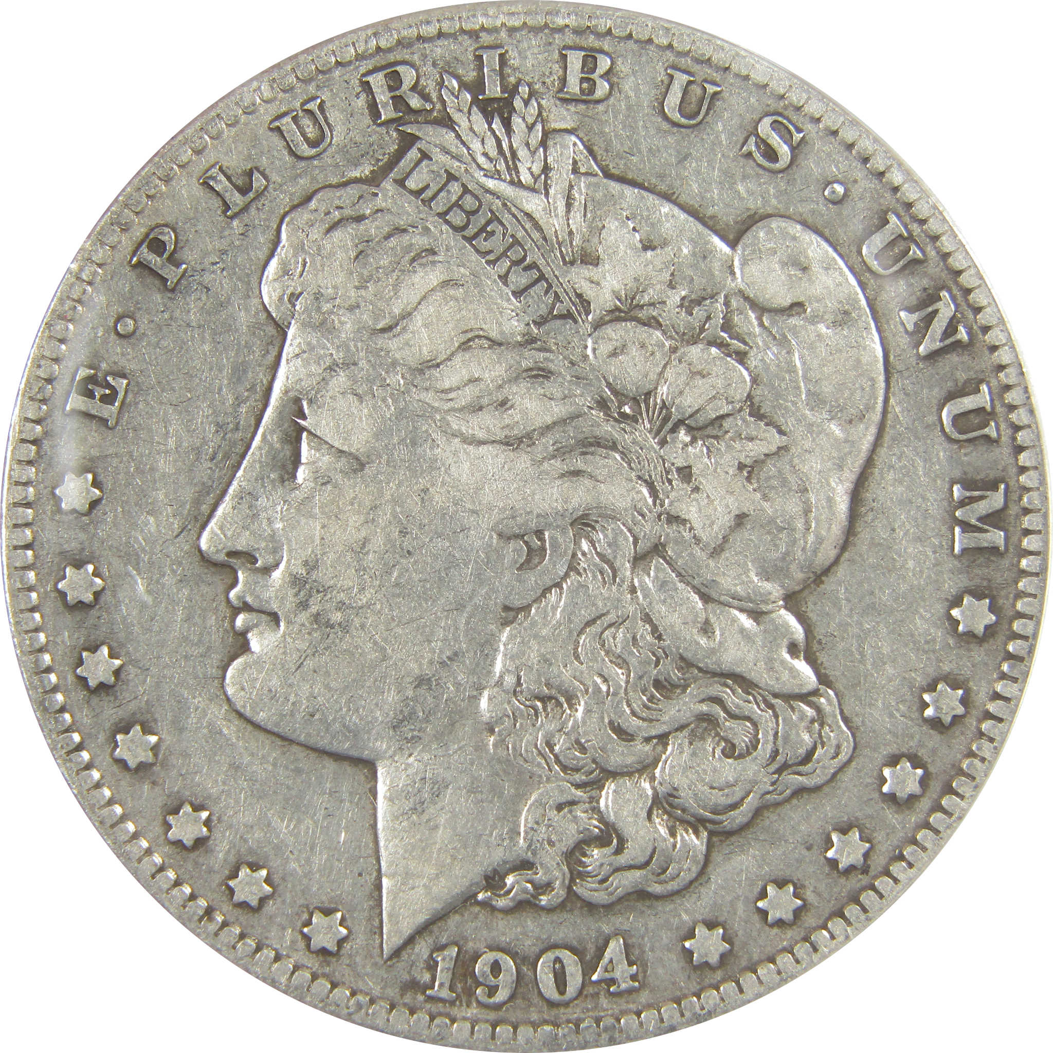 1904 S Morgan Dollar VF 25 ANACS Silver $1 Coin SKU:I21139 - Morgan coin - Morgan silver dollar - Morgan silver dollar for sale - Profile Coins &amp; Collectibles