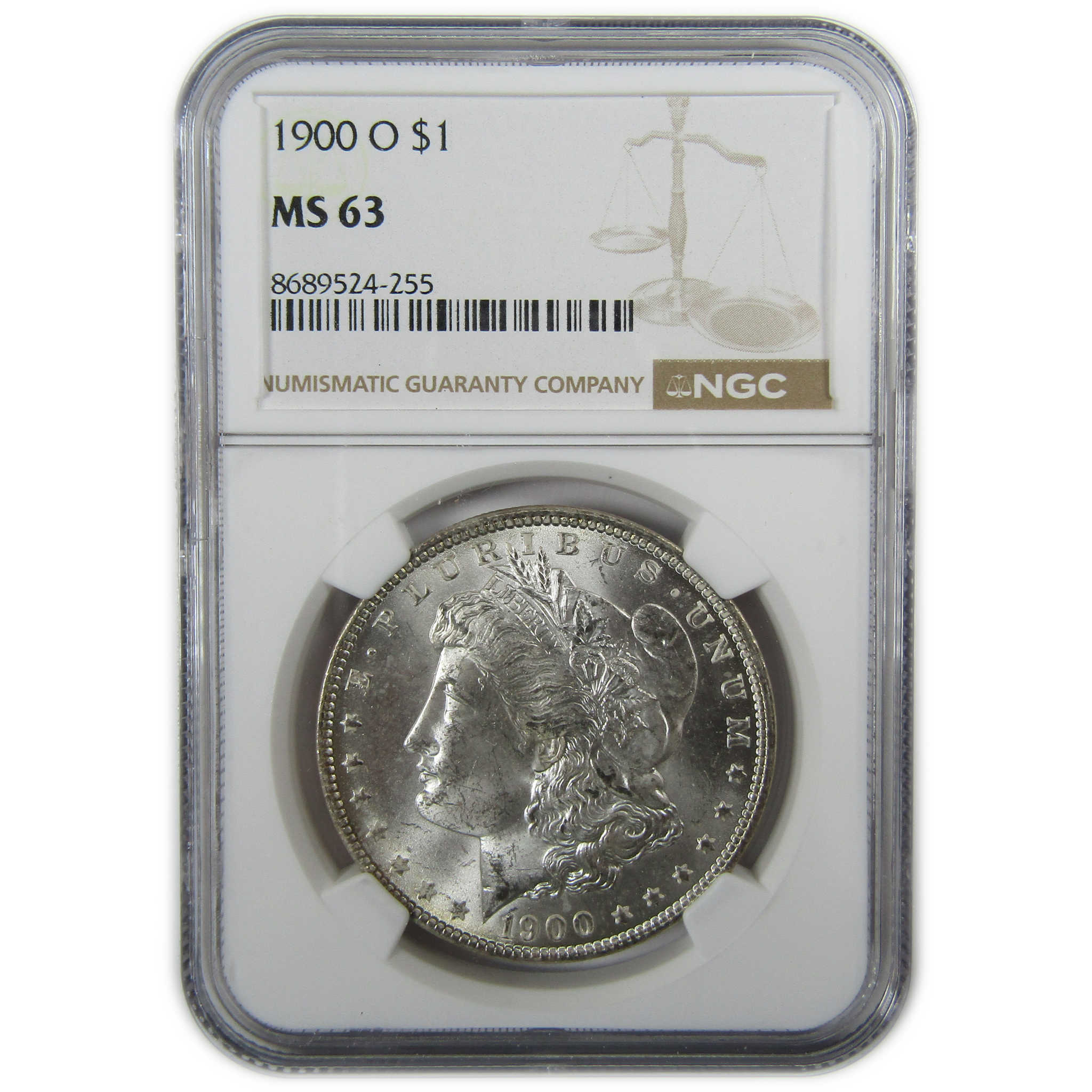 1900 O Morgan Silver Dollar MS 63 NGC Uncirculated $1 Coin SKU:CP419