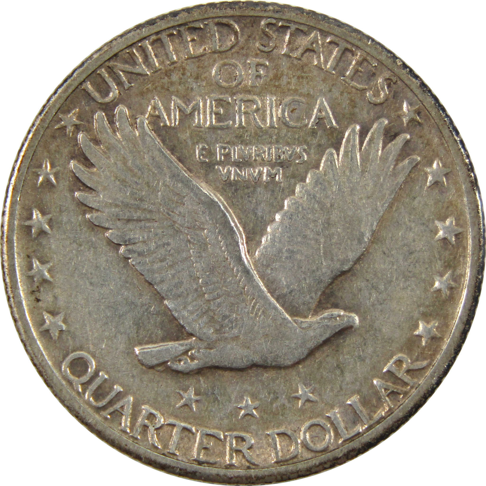 1923 S Standing Liberty Quarter XF/AU 90% Silver 25c SKU:I10250