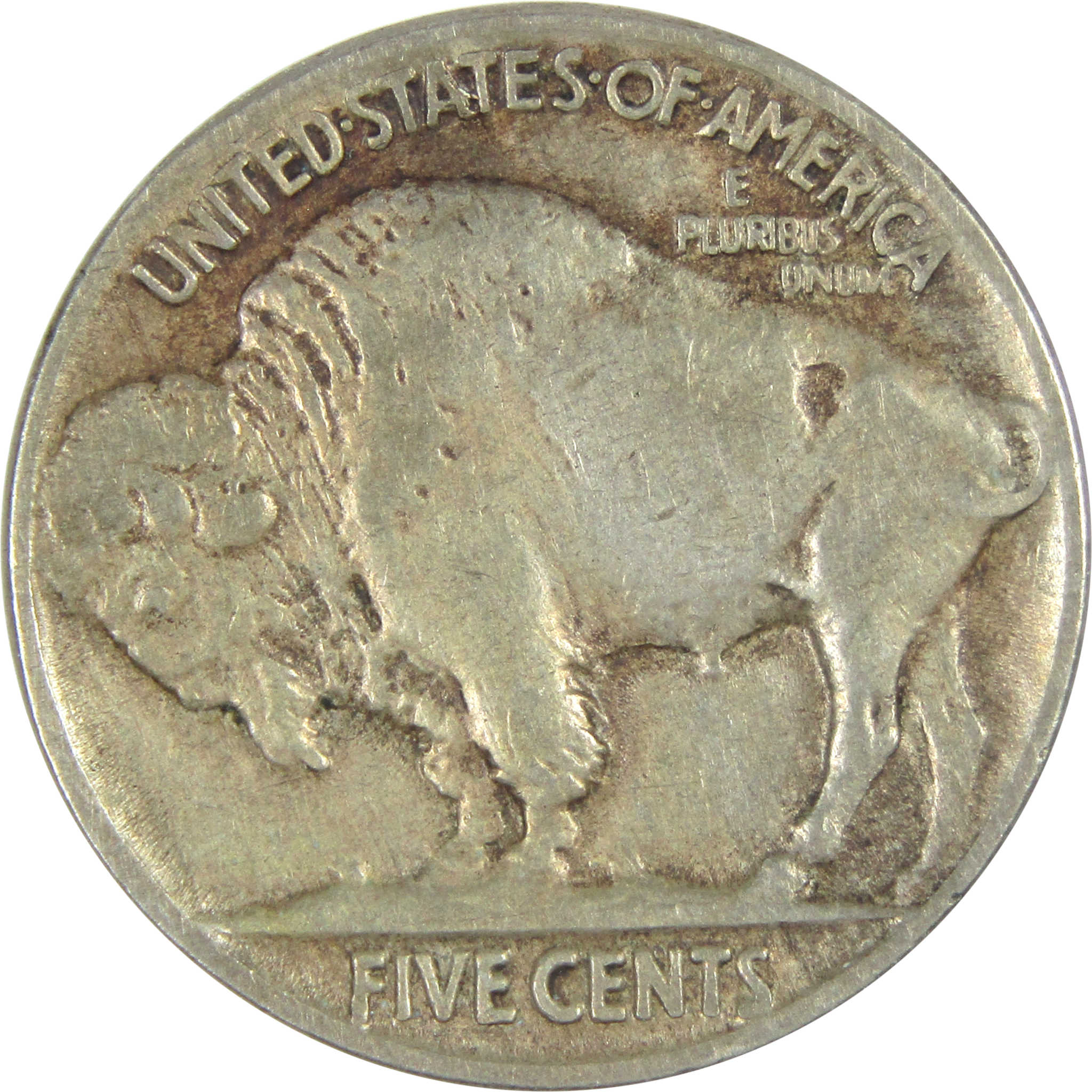 1917 Indian Head Buffalo Nickel VF Very Fine 5c Coin SKU:CPC8632