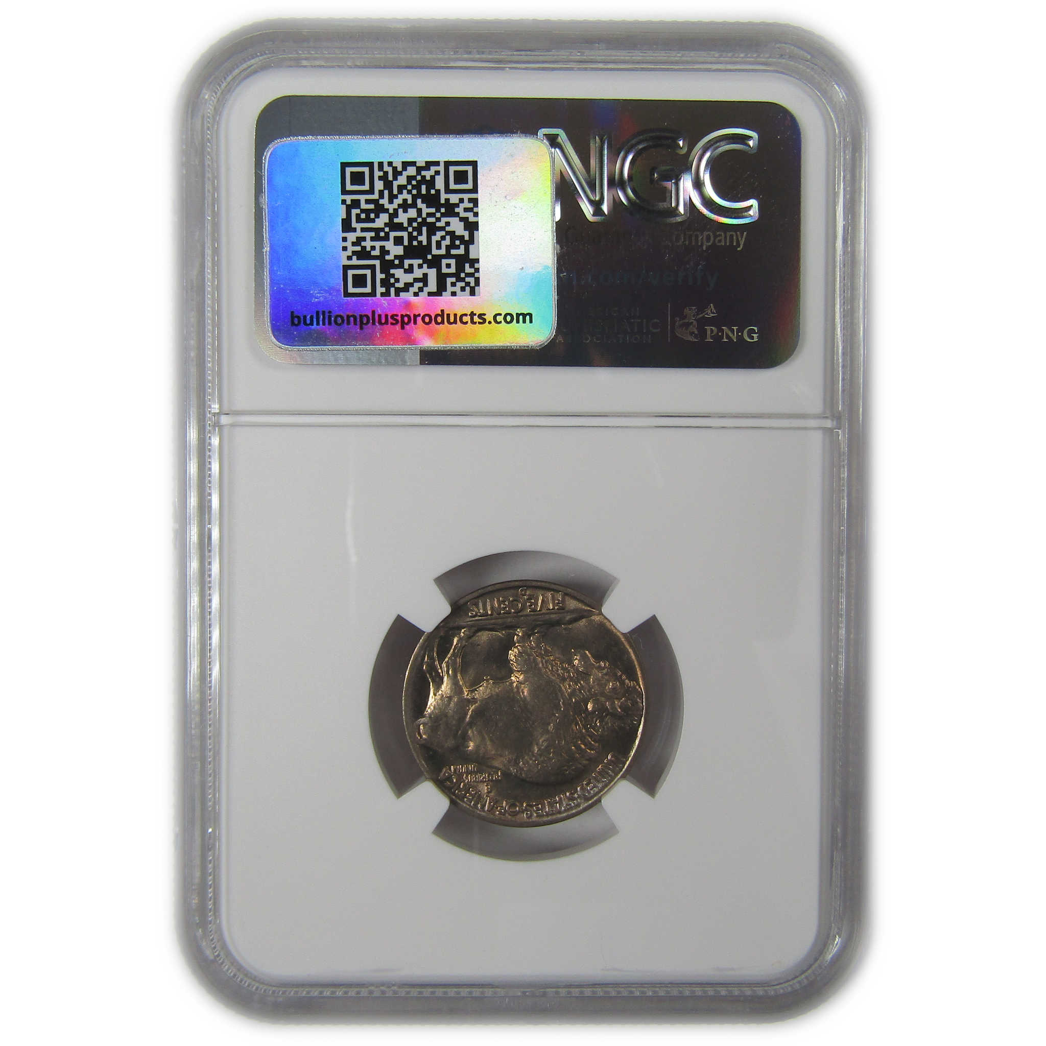 1936 D Indian Head Buffalo Nickel MS 65 NGC Bag Fragment SKU:I22654