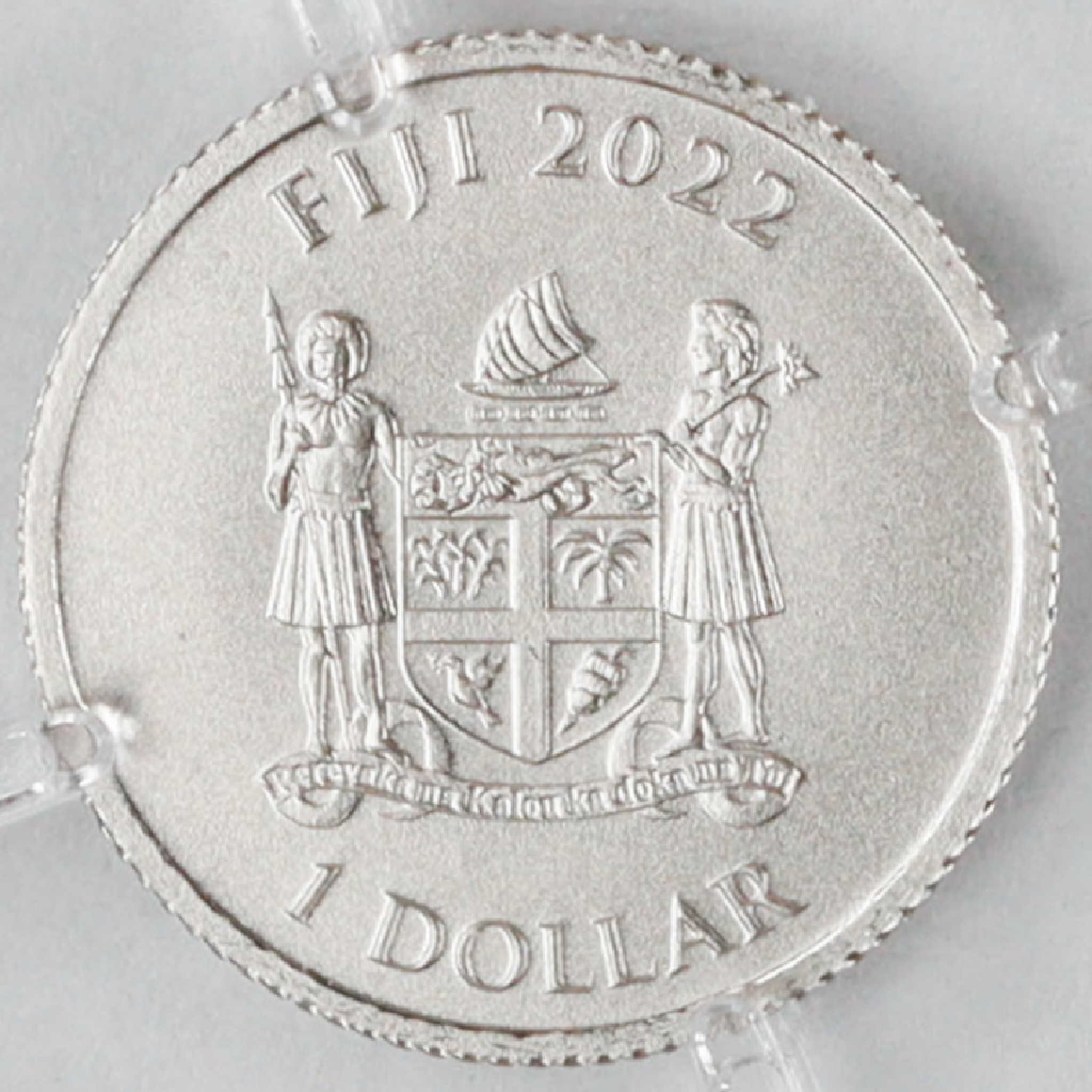 Queen Elizabeth II Platinum Jubilee of Coronation 2022 $1 Coin COA