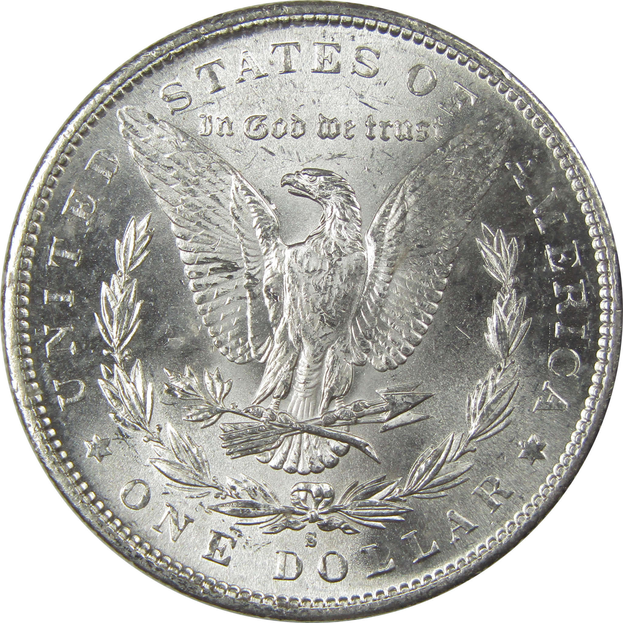 1890 S Morgan Dollar Uncirculated Silver $1 Coin SKU:I21084 - Morgan coin - Morgan silver dollar - Morgan silver dollar for sale - Profile Coins &amp; Collectibles