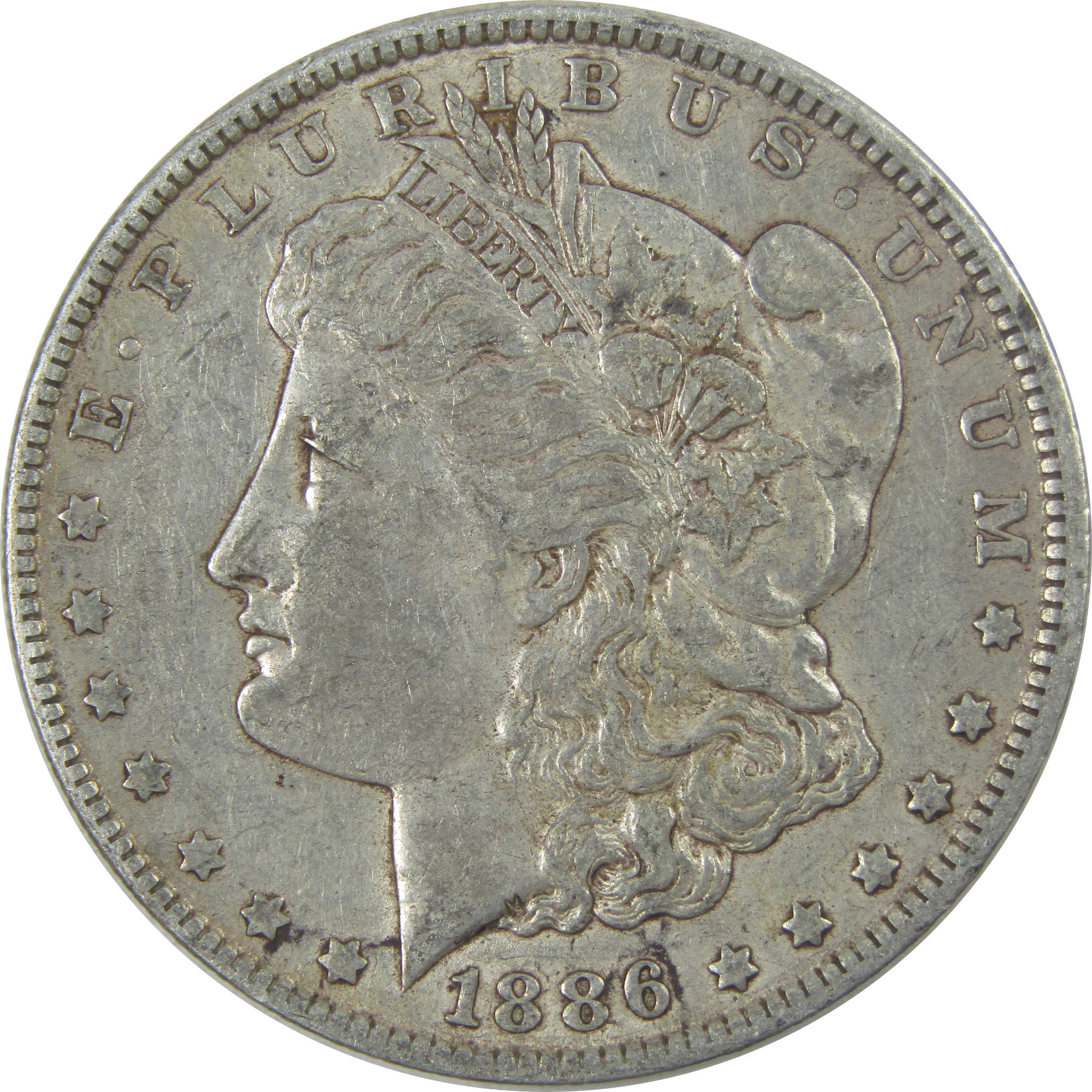 1886 O Morgan Dollar XF EF Extremely Fine Silver $1 Coin SKU:I16561 - Morgan coin - Morgan silver dollar - Morgan silver dollar for sale - Profile Coins &amp; Collectibles