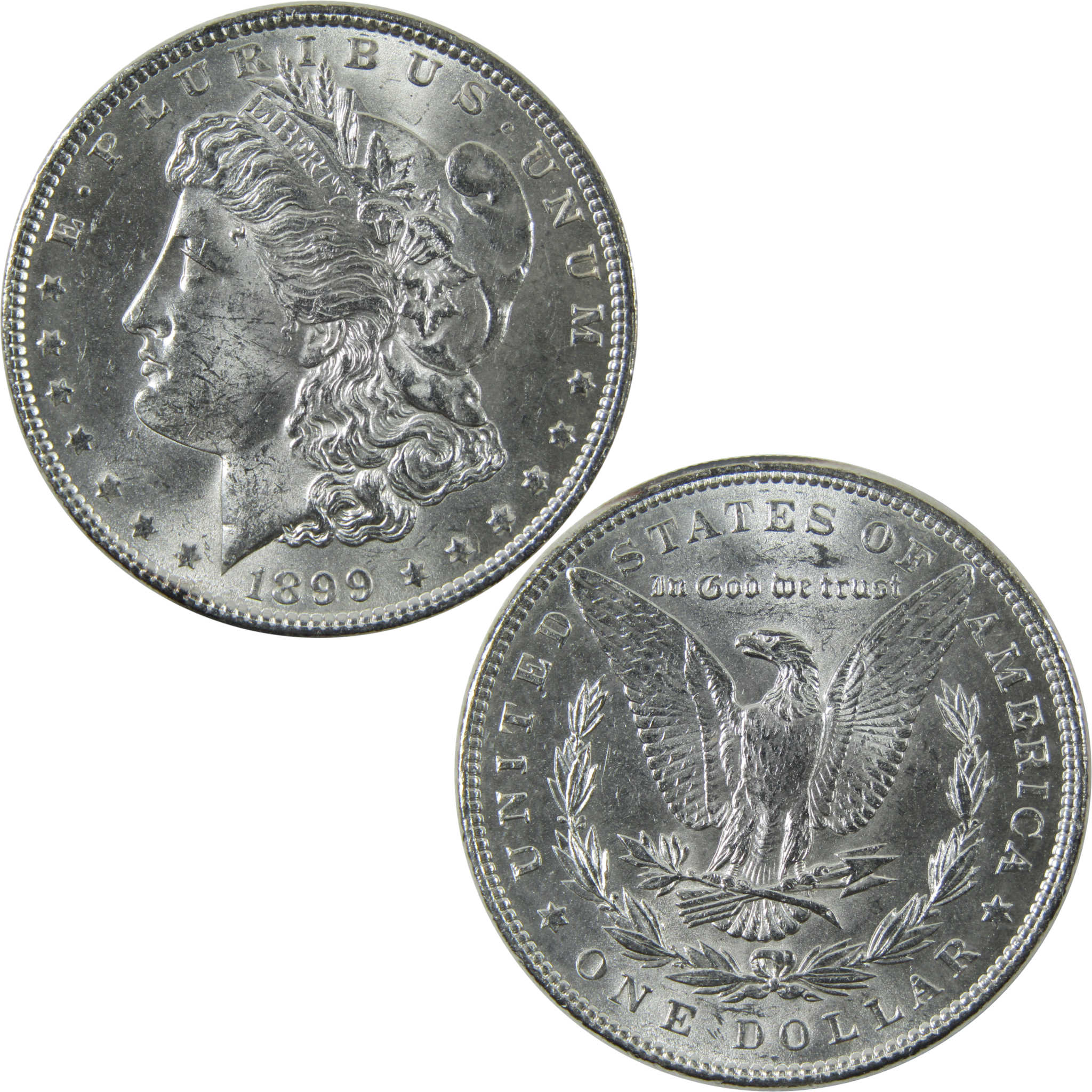 1899 Morgan Dollar Uncirculated Silver $1 Coin SKU:I14144 - Morgan coin - Morgan silver dollar - Morgan silver dollar for sale - Profile Coins &amp; Collectibles