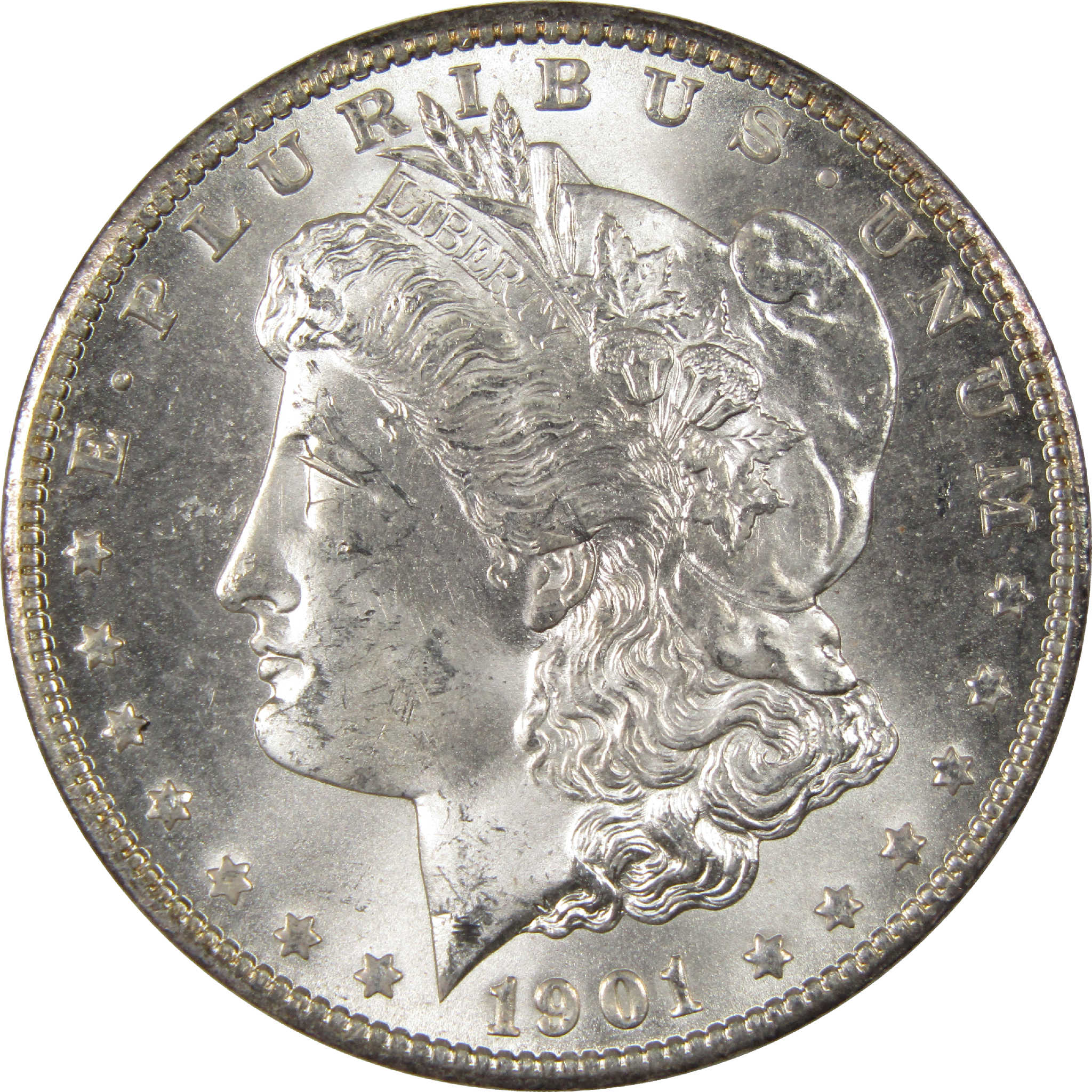 1901 O Morgan Dollar Uncirculated Silver $1 Coin - Morgan coin - Morgan silver dollar - Morgan silver dollar for sale - Profile Coins &amp; Collectibles