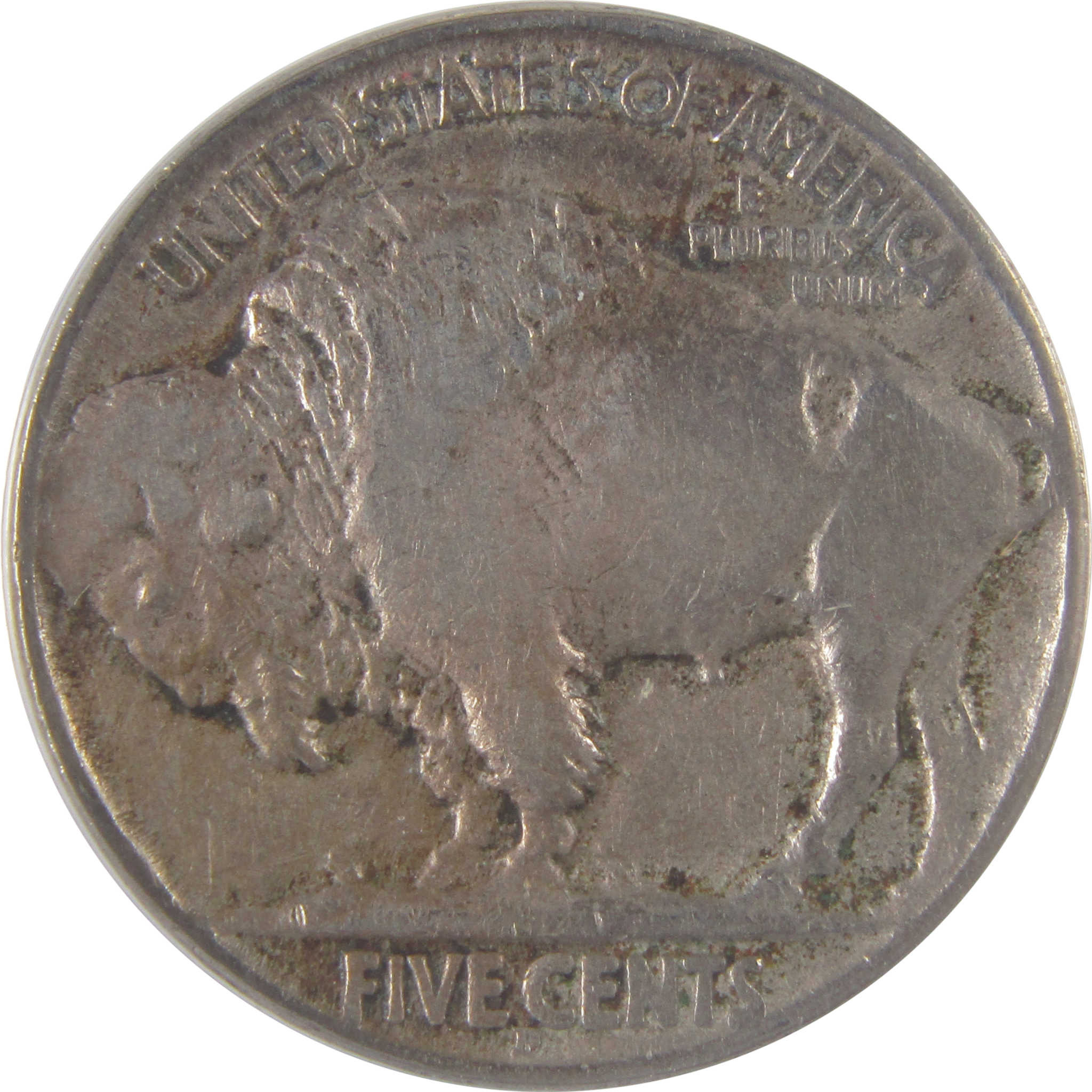 1913 D Type 2 Indian Head Buffalo Nickel VF 25 ANACS 5c SKU:I17467