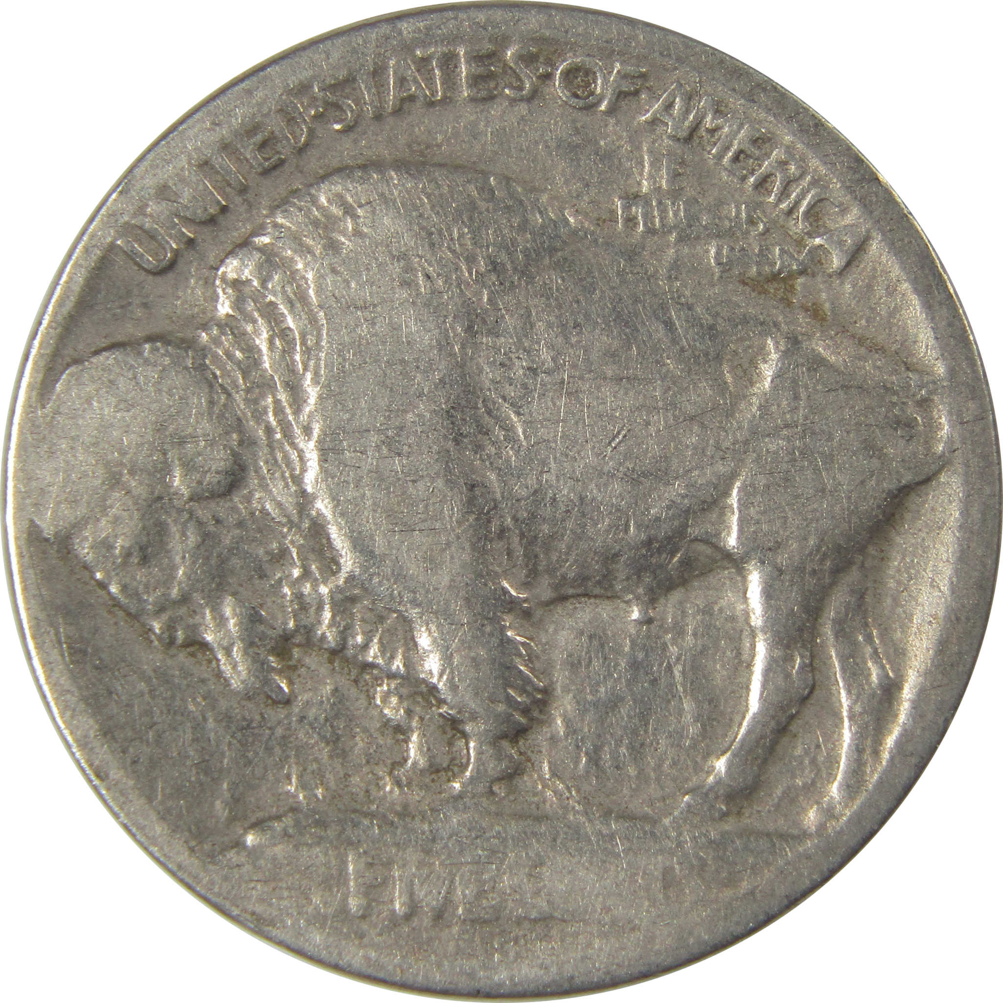 1913 S Type 1 Indian Head Buffalo Nickel AG About Good SKU:I22848