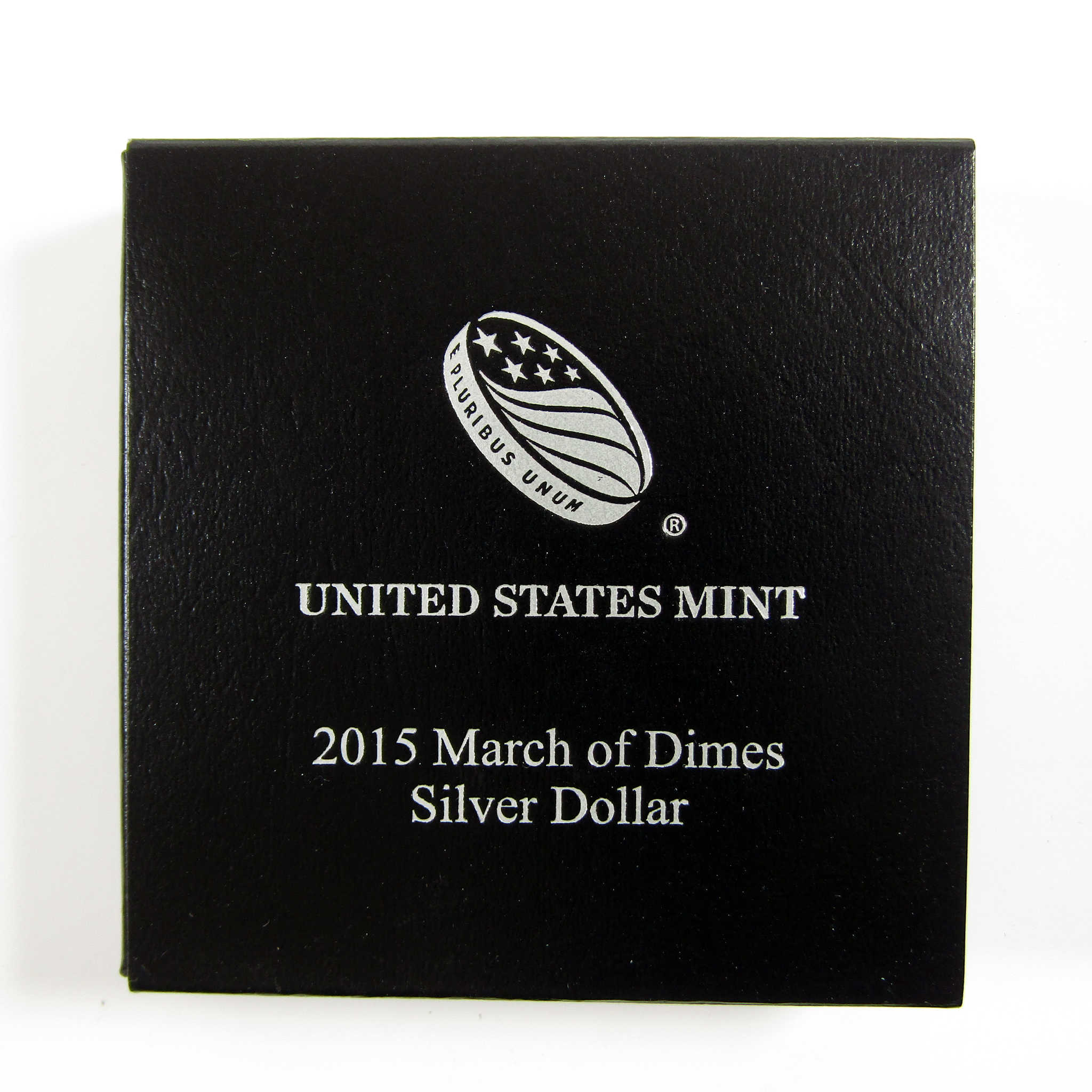 March of Dimes Dollar 2015 P Uncirculated Silver OGP COA SKU:CPC2910