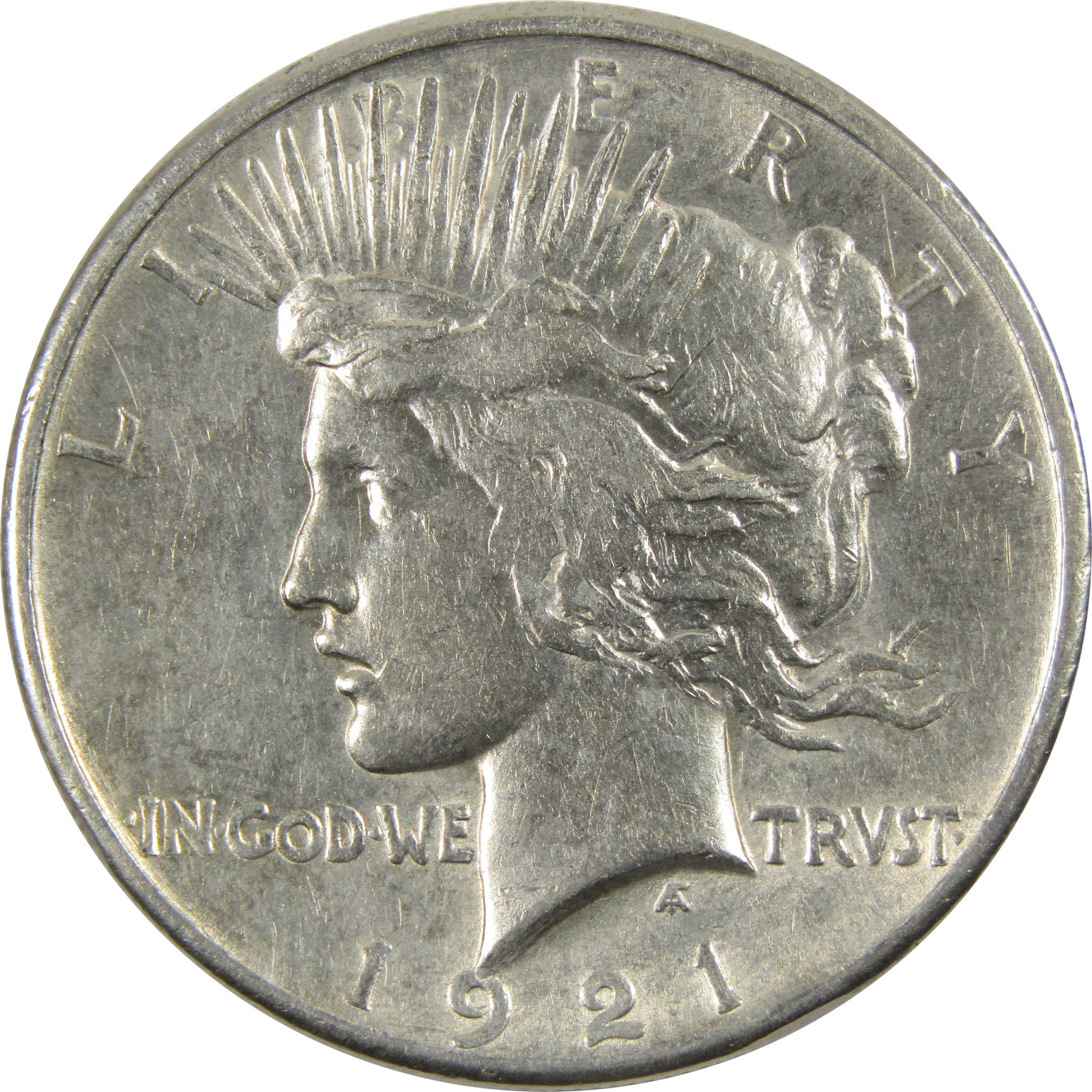 1921 High Relief Peace Dollar XF EF Extremely Fine Details SKU:I9325