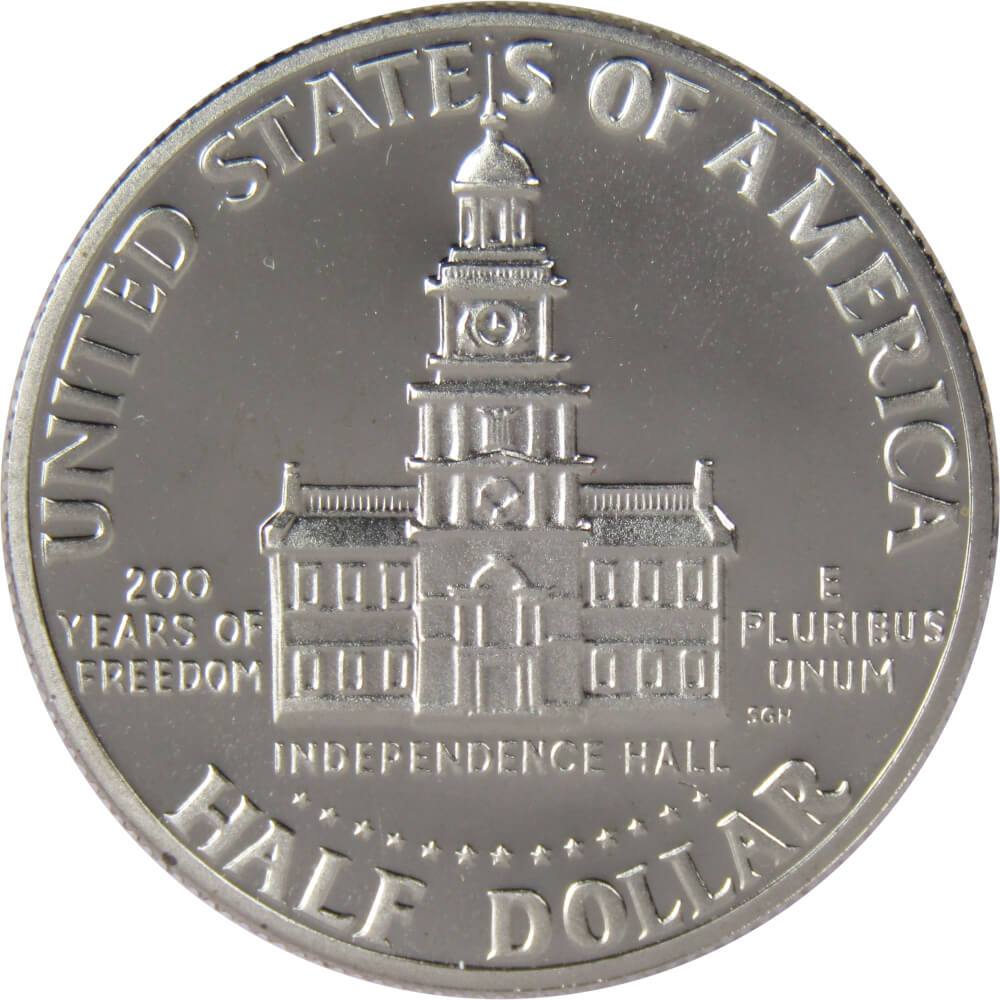 1976 S Kennedy Bicentennial Half Dollar Choice Proof Clad 50c US Coin